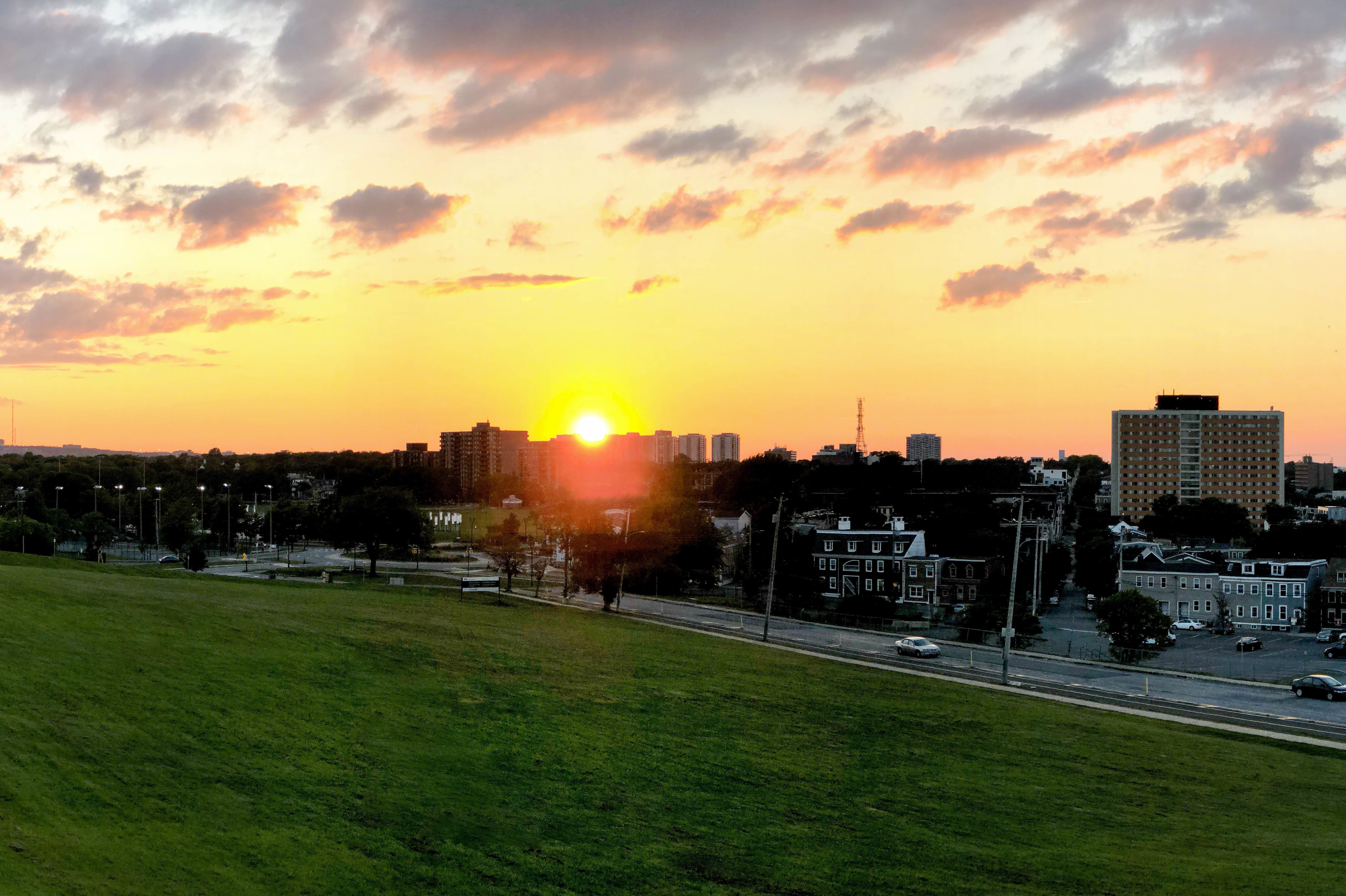 Sonnenuntergang am Citadel Hill