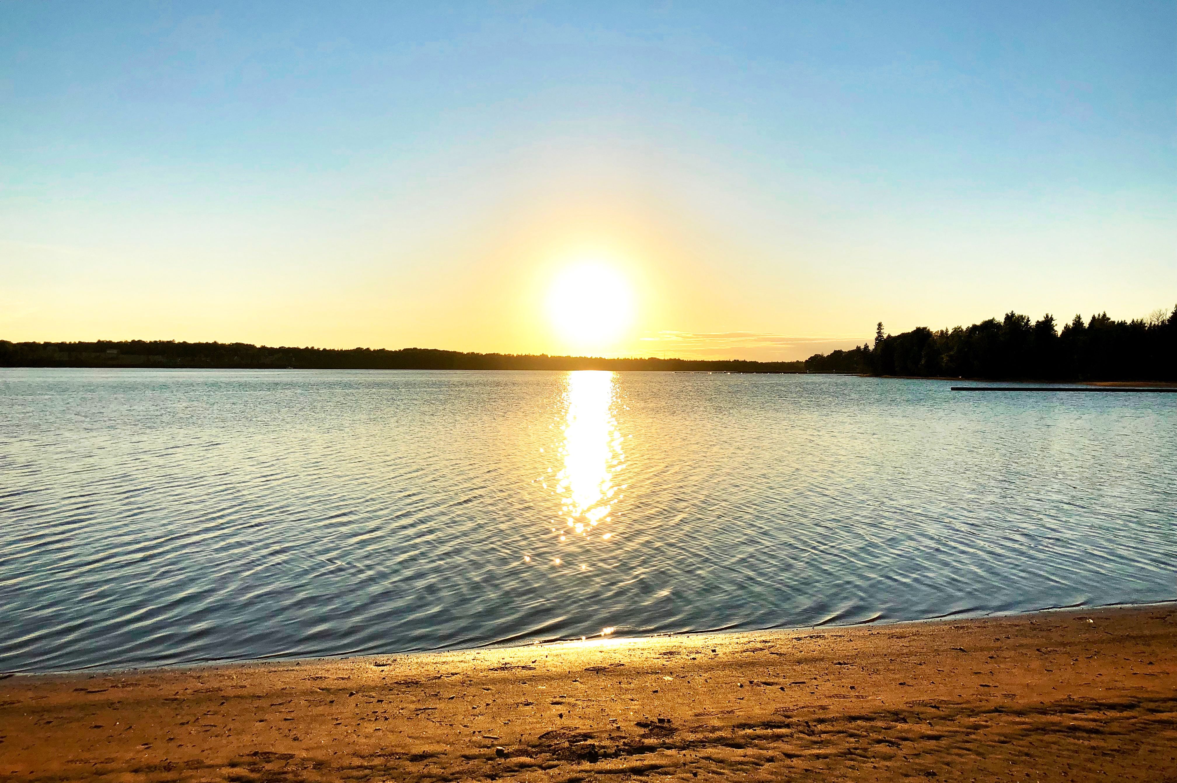 Den Sonnenuntergang im Brudenell River Provincial Park auf Prince Edward Island genießen