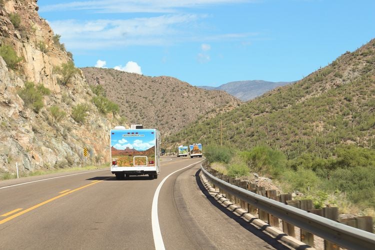 Mit einem Wohnmobil von Cruise America durch Arizona