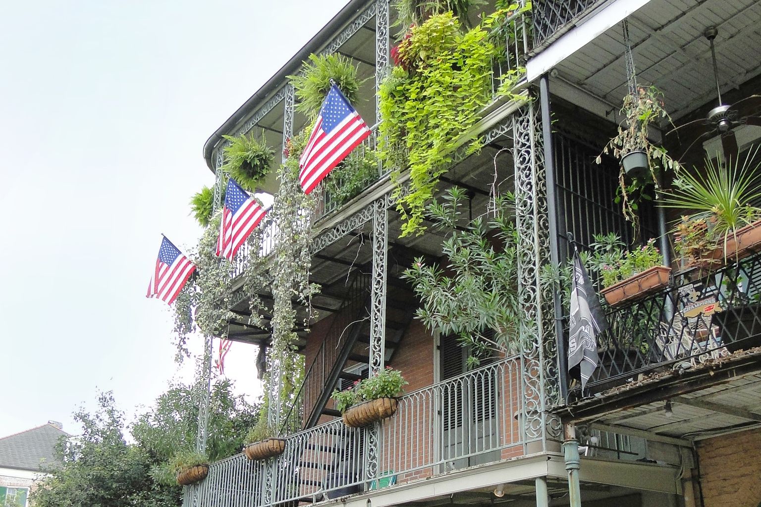 HÃ¤userfassade im French Quarter