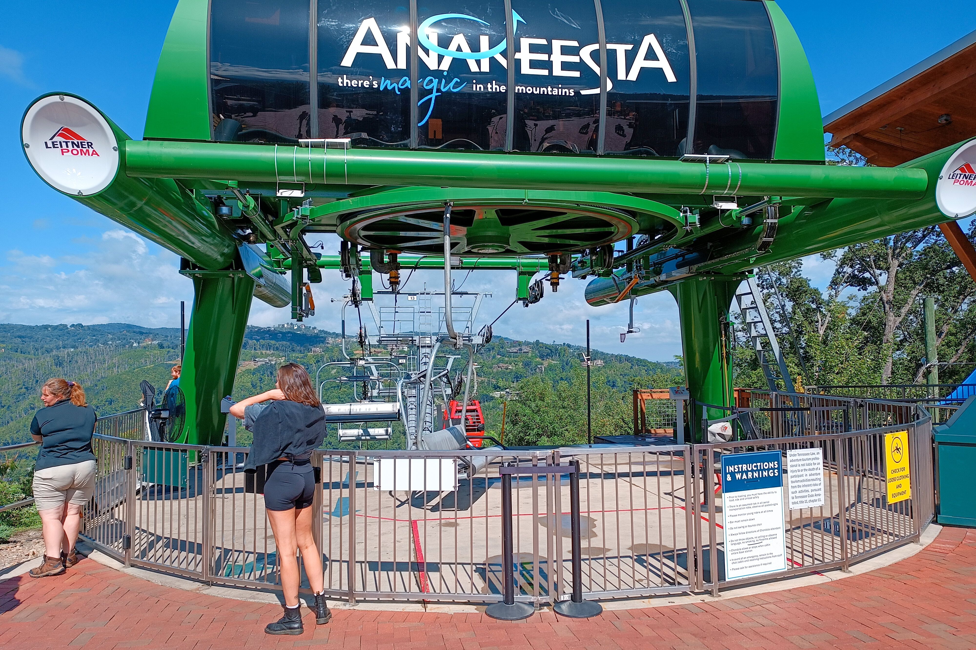 Lift in Anakeesta, Great Smoky Mountains