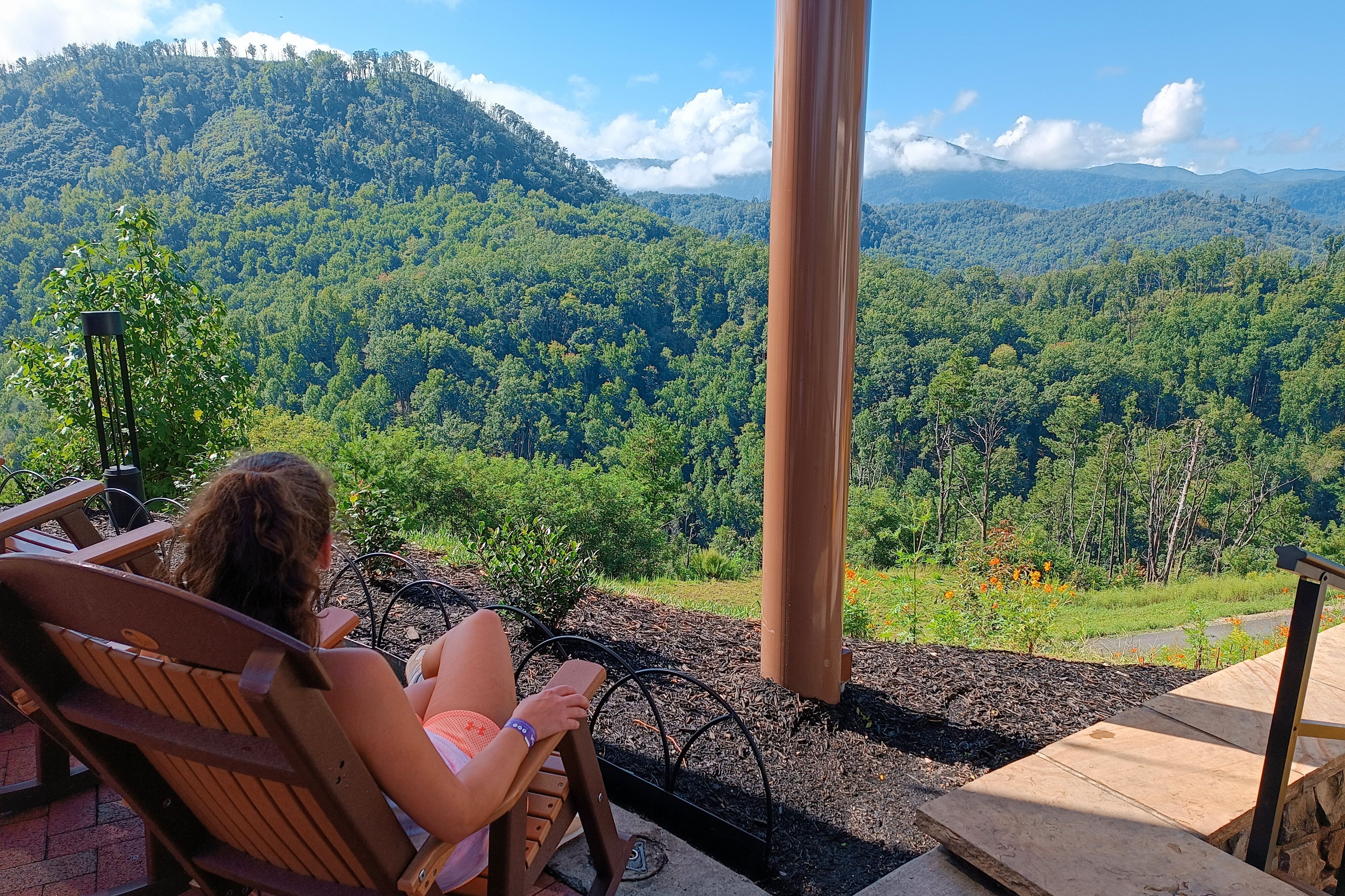 Ausblick auf die Great Smoky Mountains