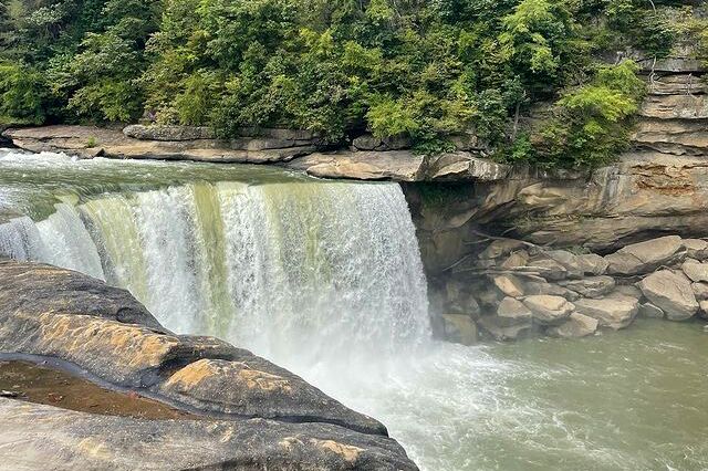 Cumberland Falls in Kentucky