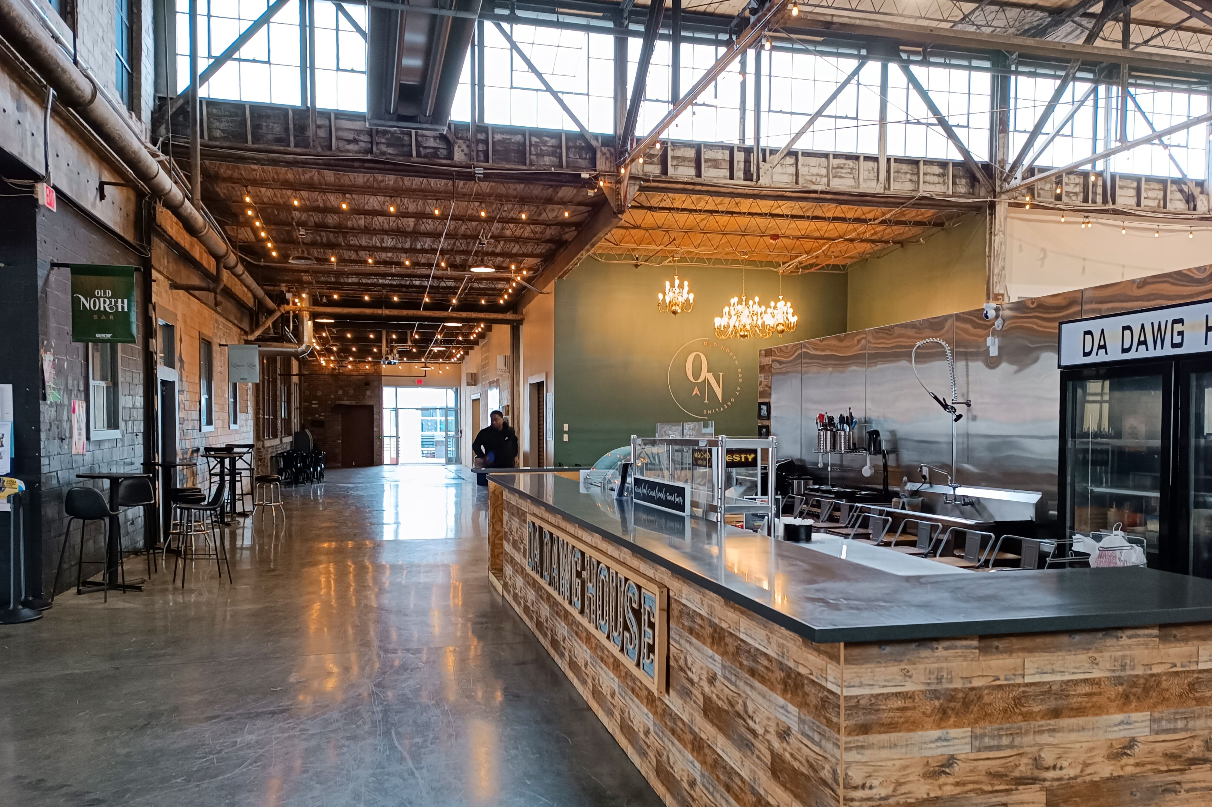 Restaurant in der Greyline Station in Lexington