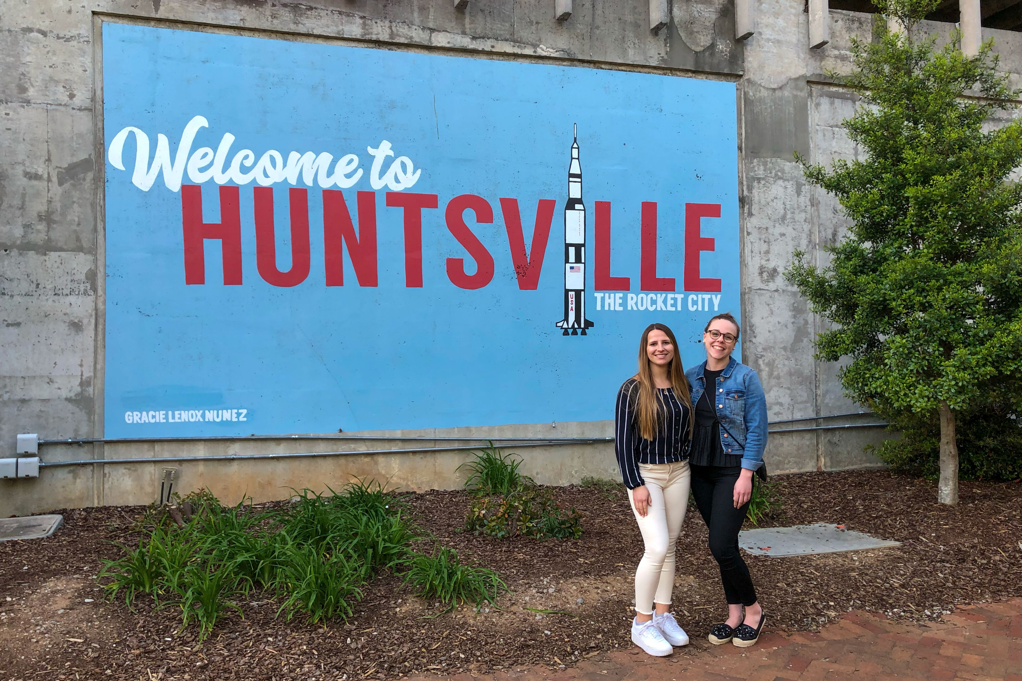 Jana und Inga in Huntsville