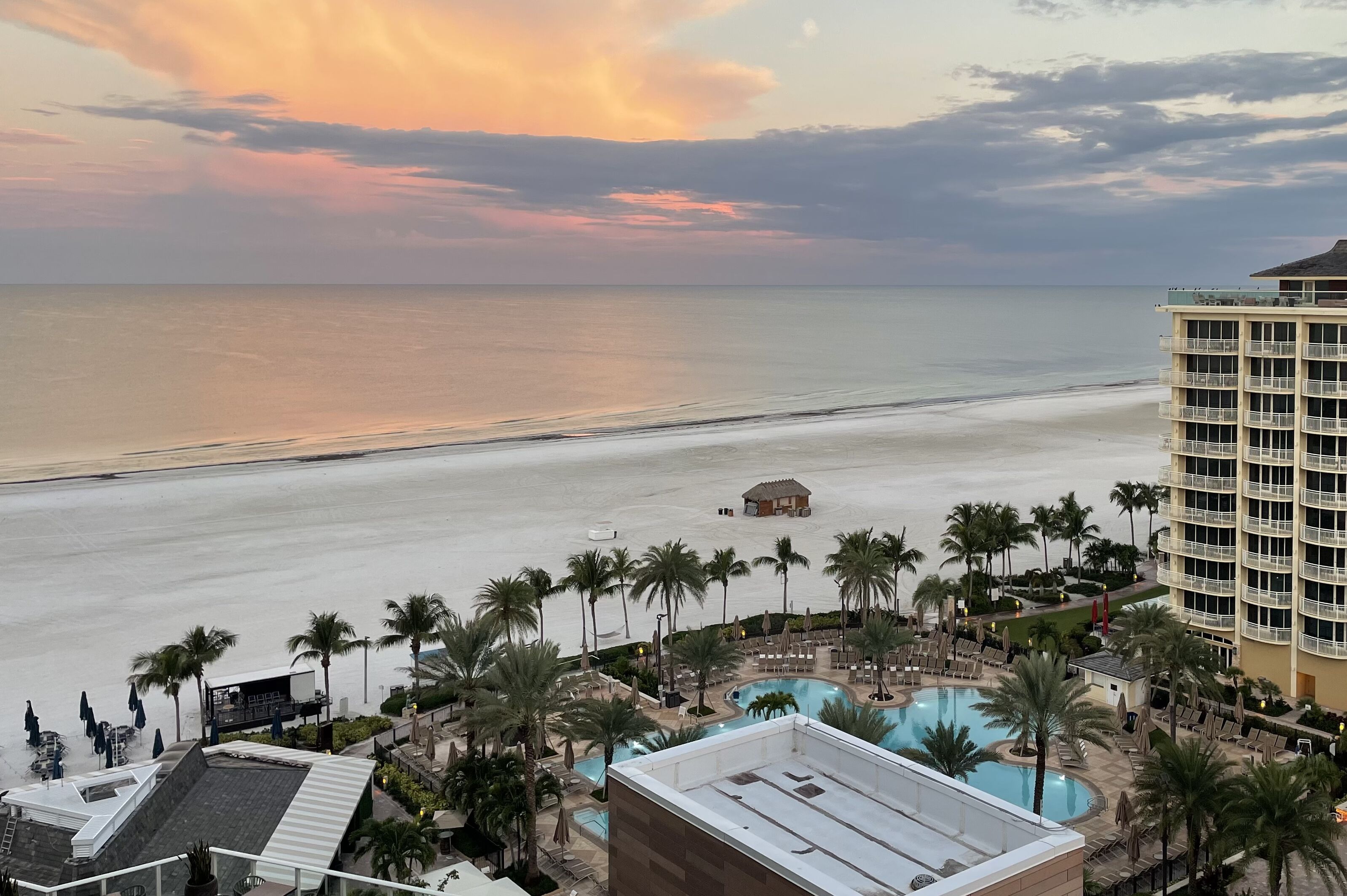 Ausblick aus dem JW Marriott Marco Island Beach Resort