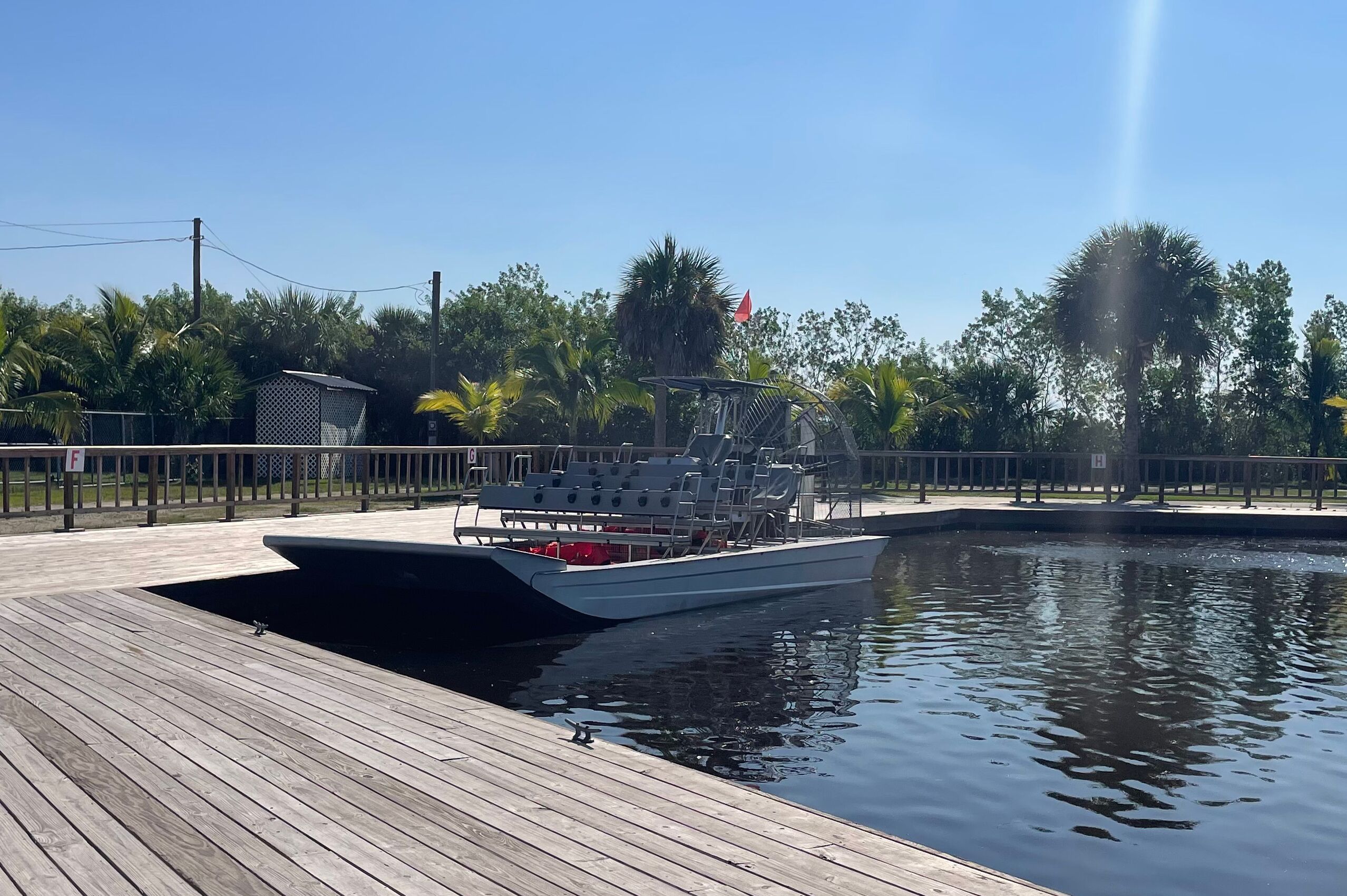 Airboat von Wooten's Everglades Airboats