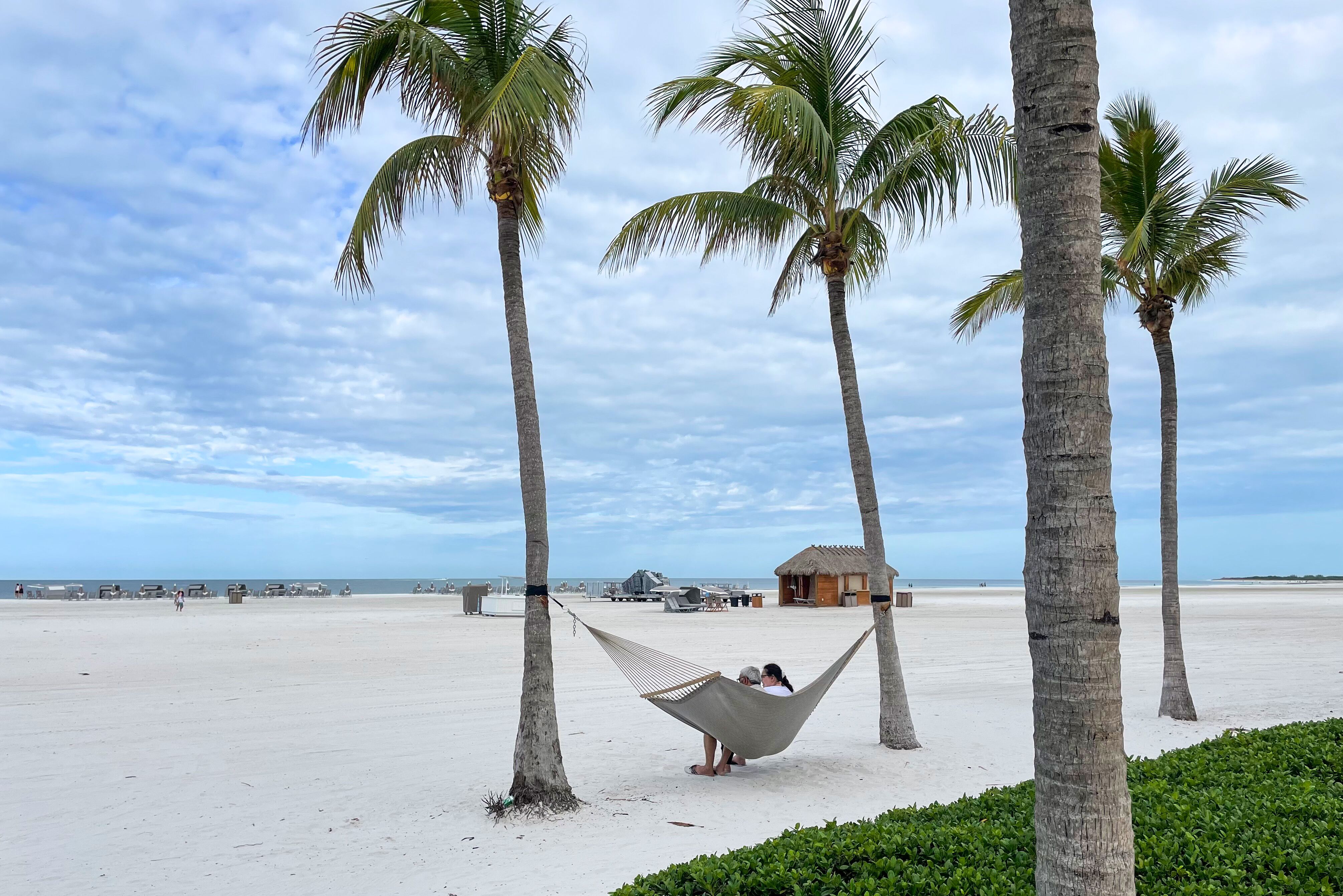 Strand auf Marco Island, Floida