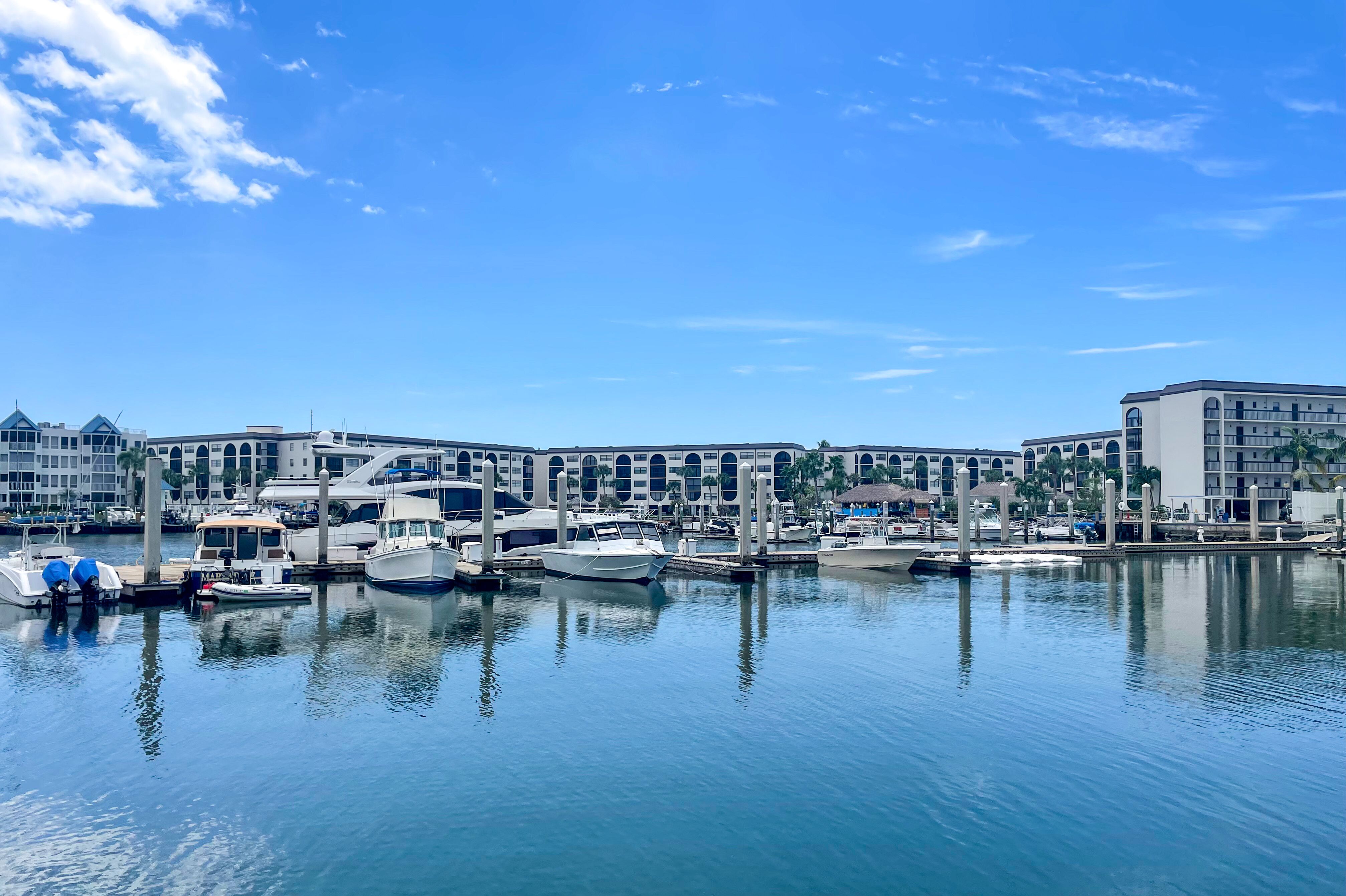 Hafen auf Marco Island, Florida