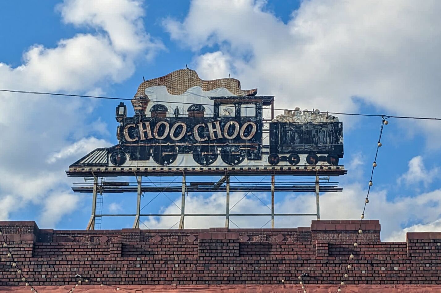 Dach der Chattanooga Choo Choo Train Station in Tennessee