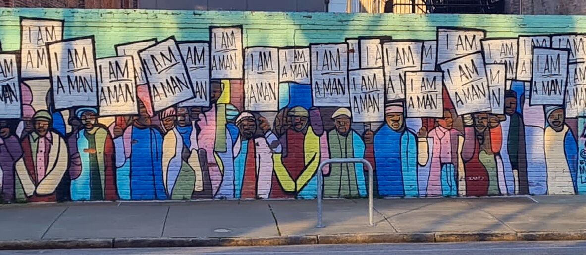 Memphis Martin Luther King Mural Graffiti