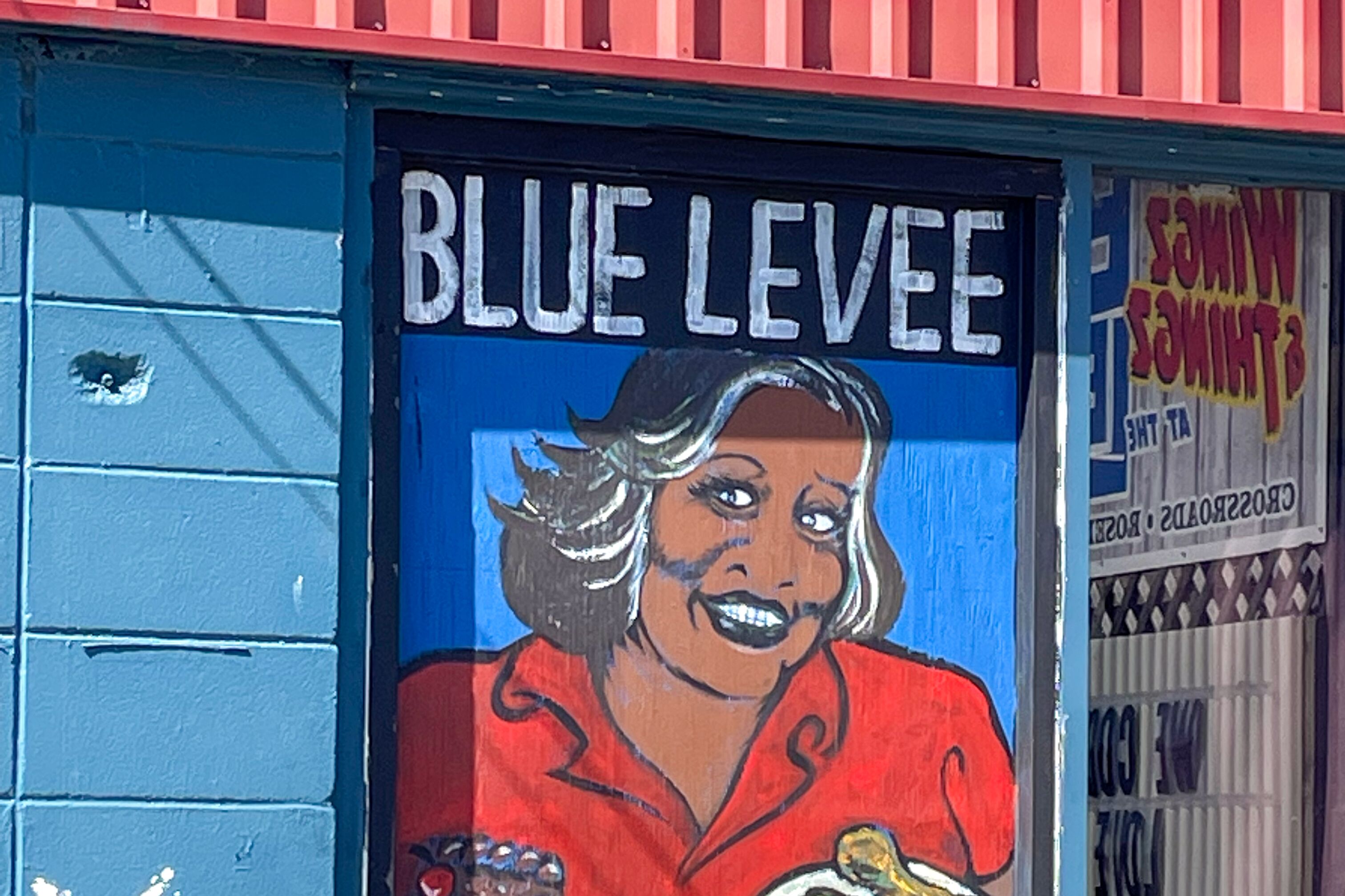 Rustikales Blue Levee Restaurant in Cleveland Clarksdale in Mississippi