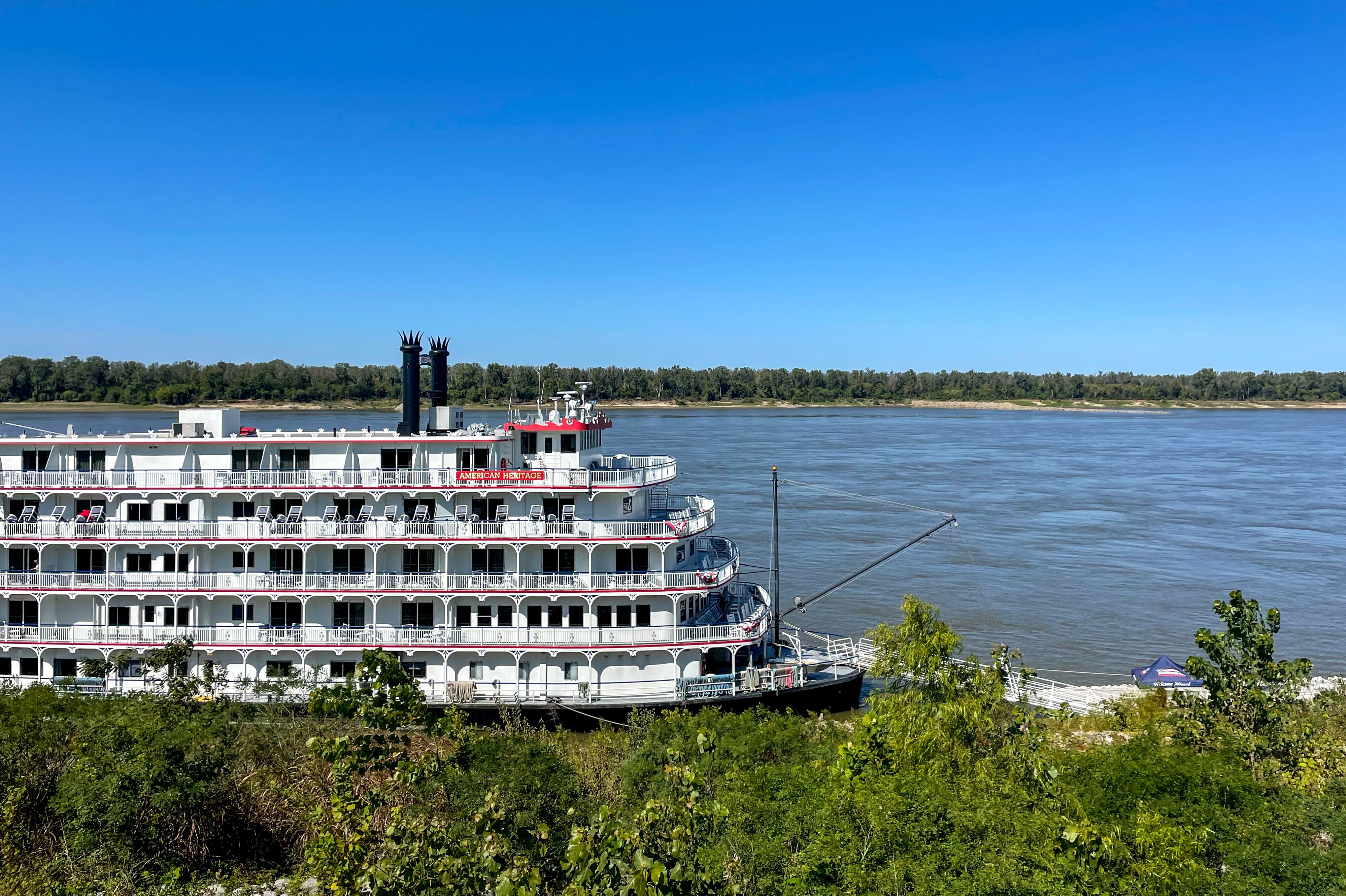 Bootstour entlang des Mississippi