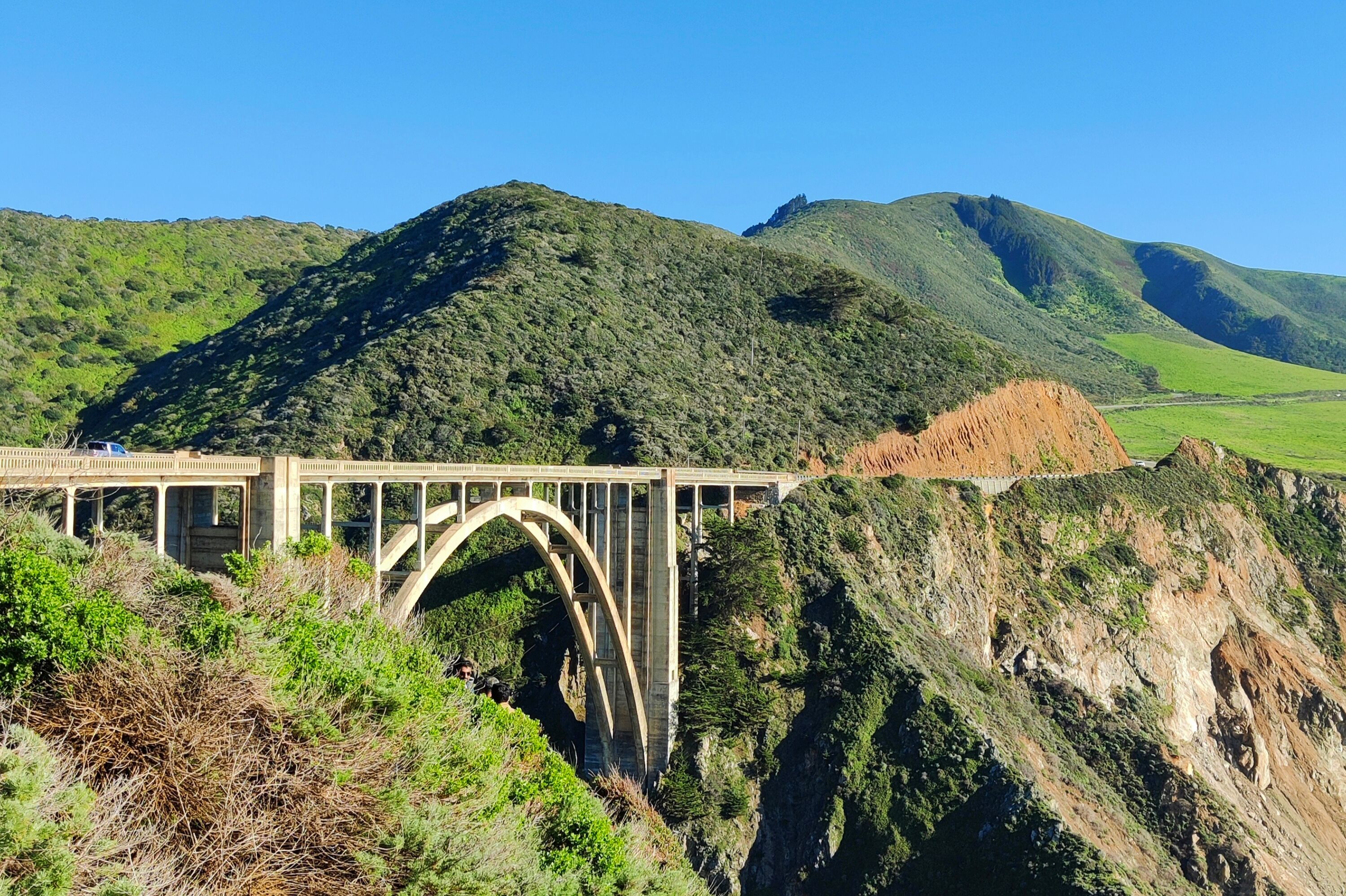 Blick auf die Bixby Creek Bridge