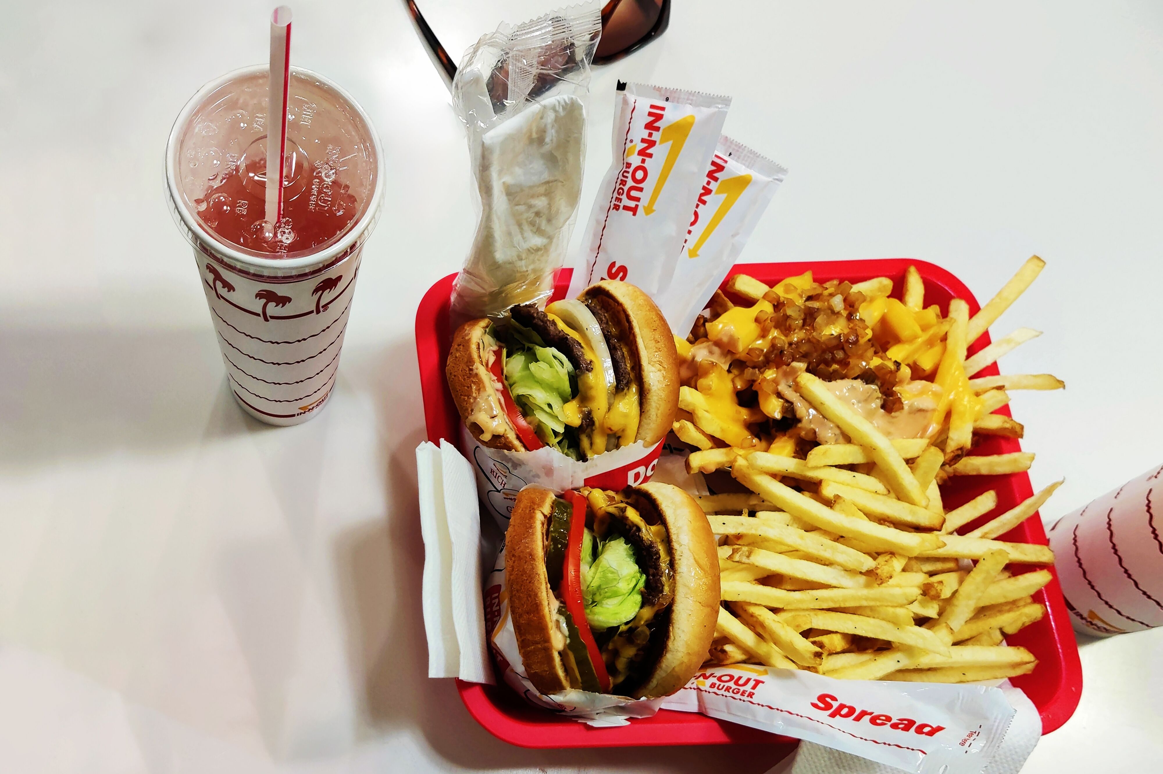 Leckere Burger bei In-N-Out