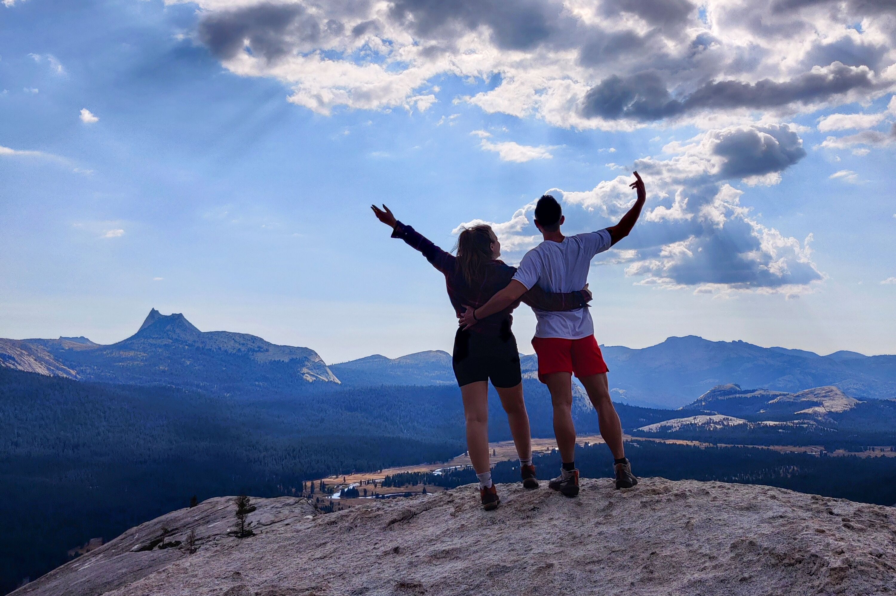 Pärchen auf dem Lembert Dome