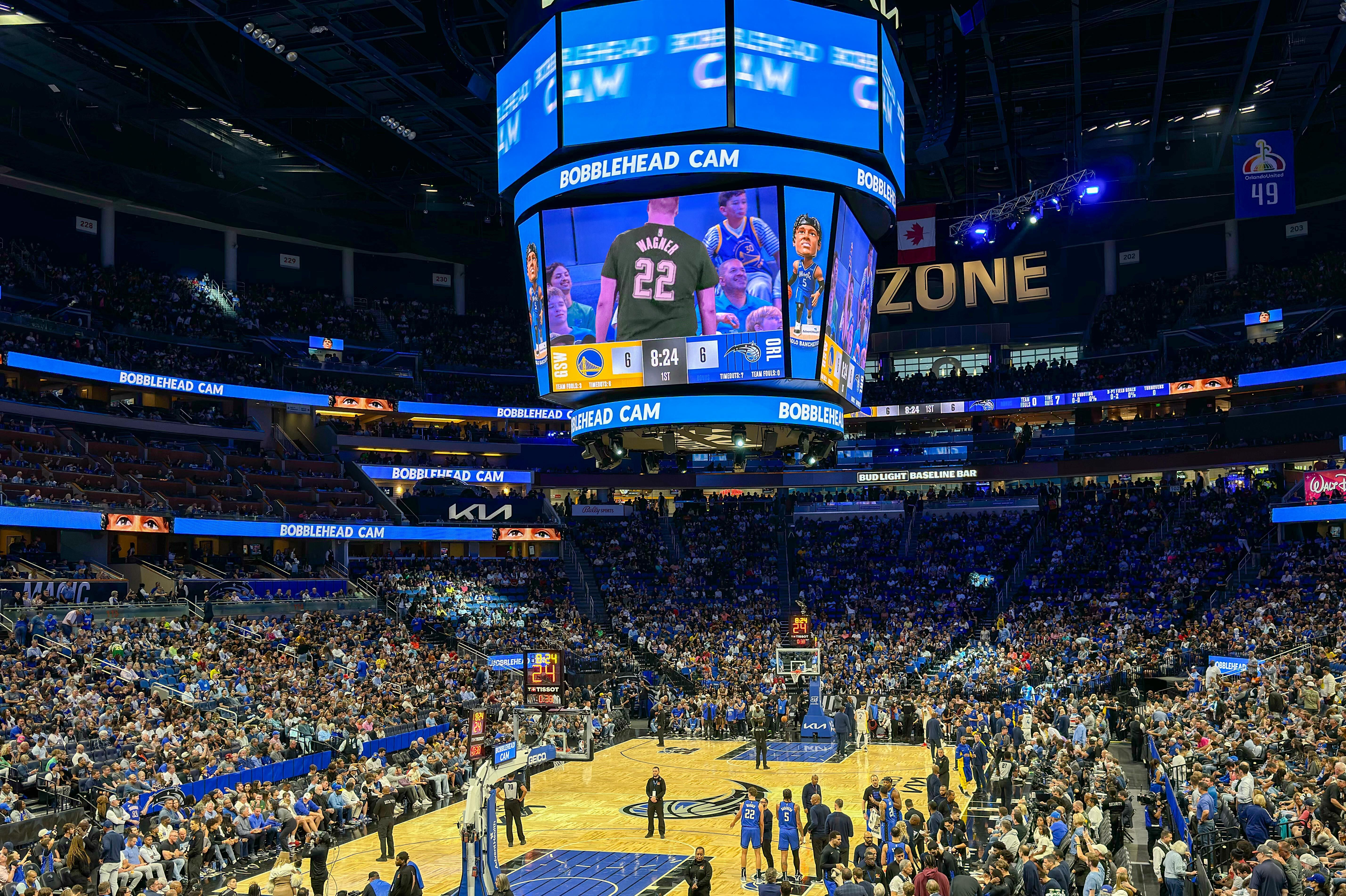 NBA Spiel der Orlando Magics