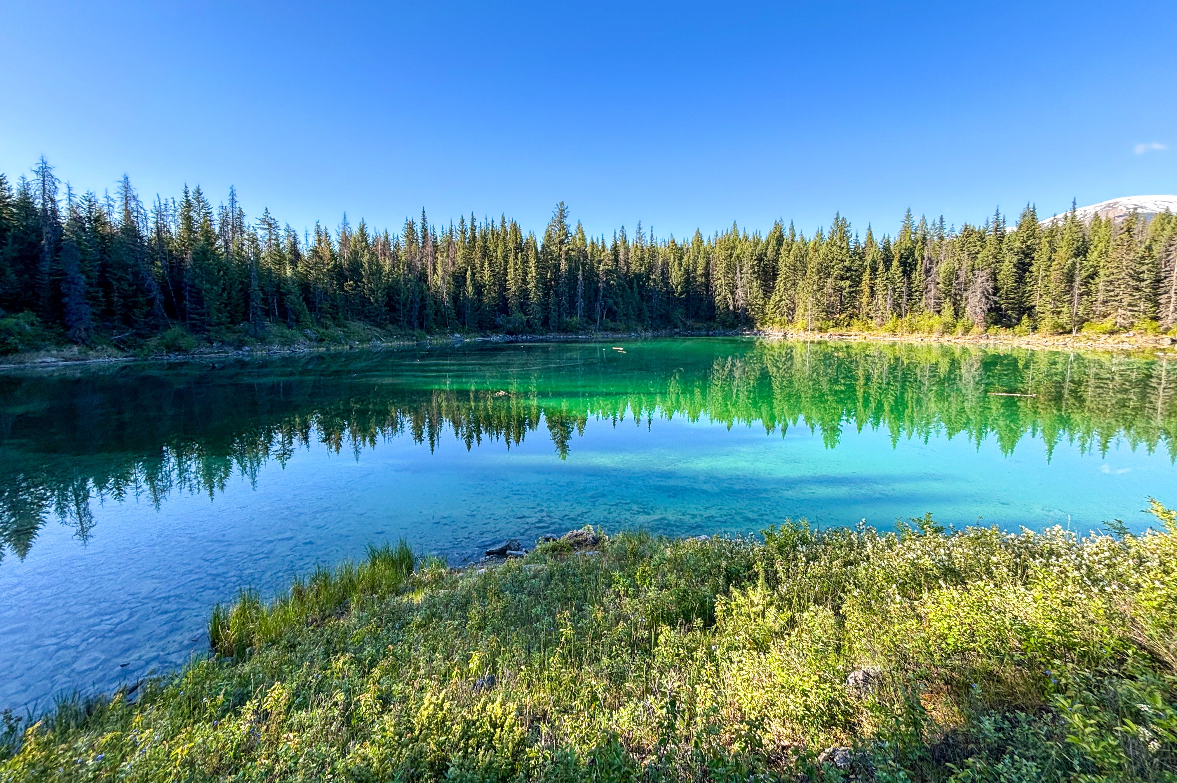 Malerische Landschaft beim Fourth Lake