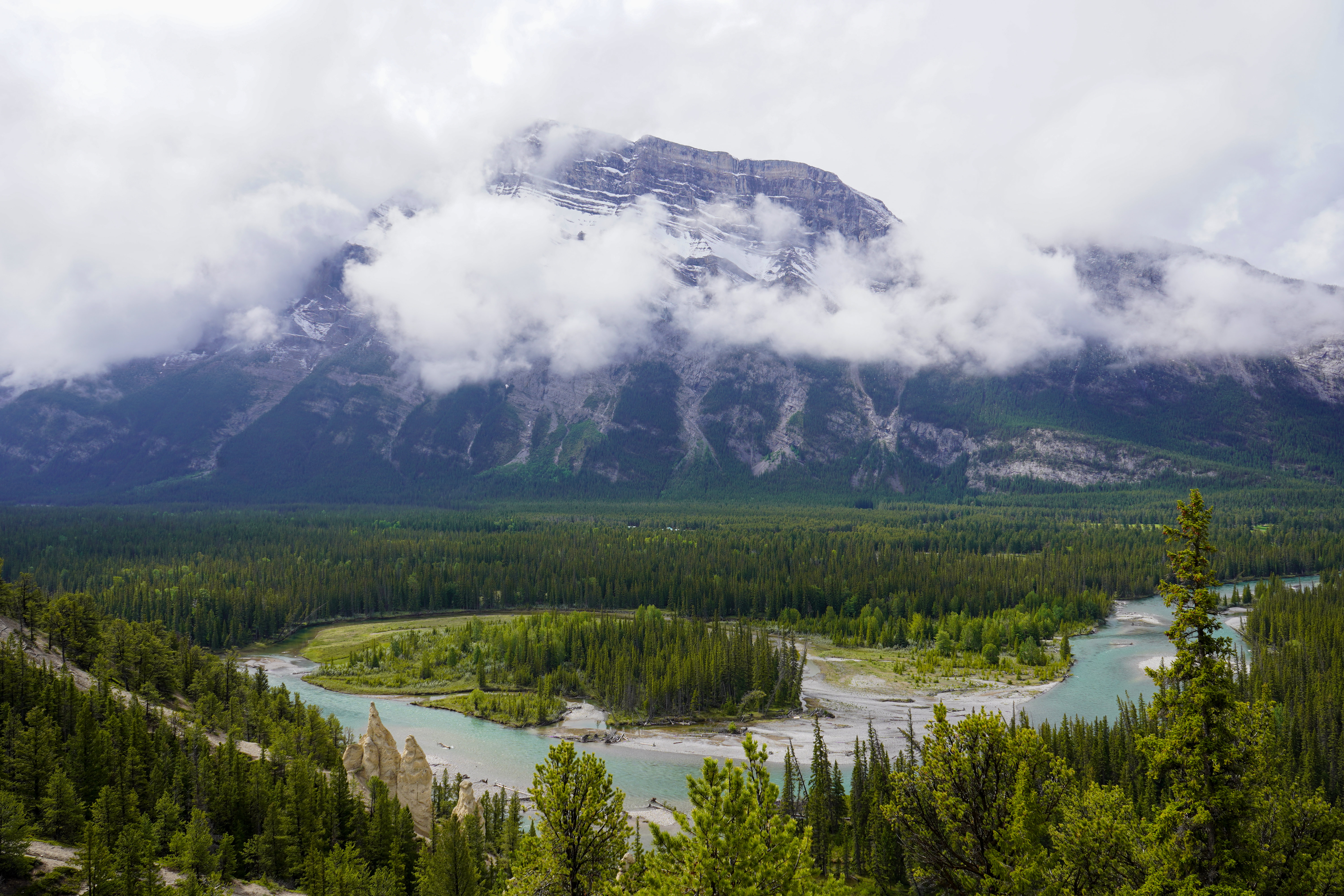 Unglaublicher Ausblick vom Hoodoos Viewpoint