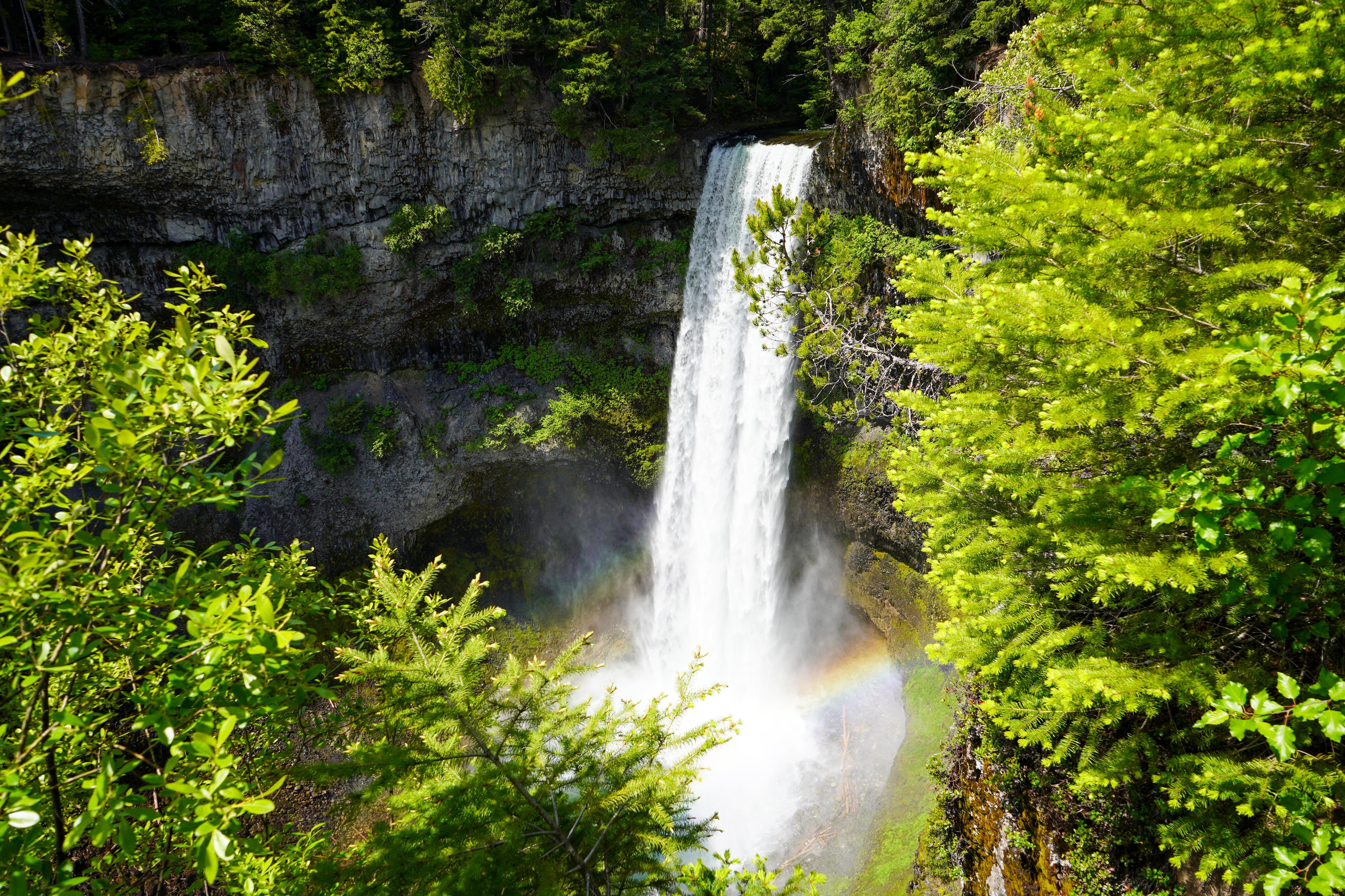 Blick auf die wunderschönen Brandywine Falls