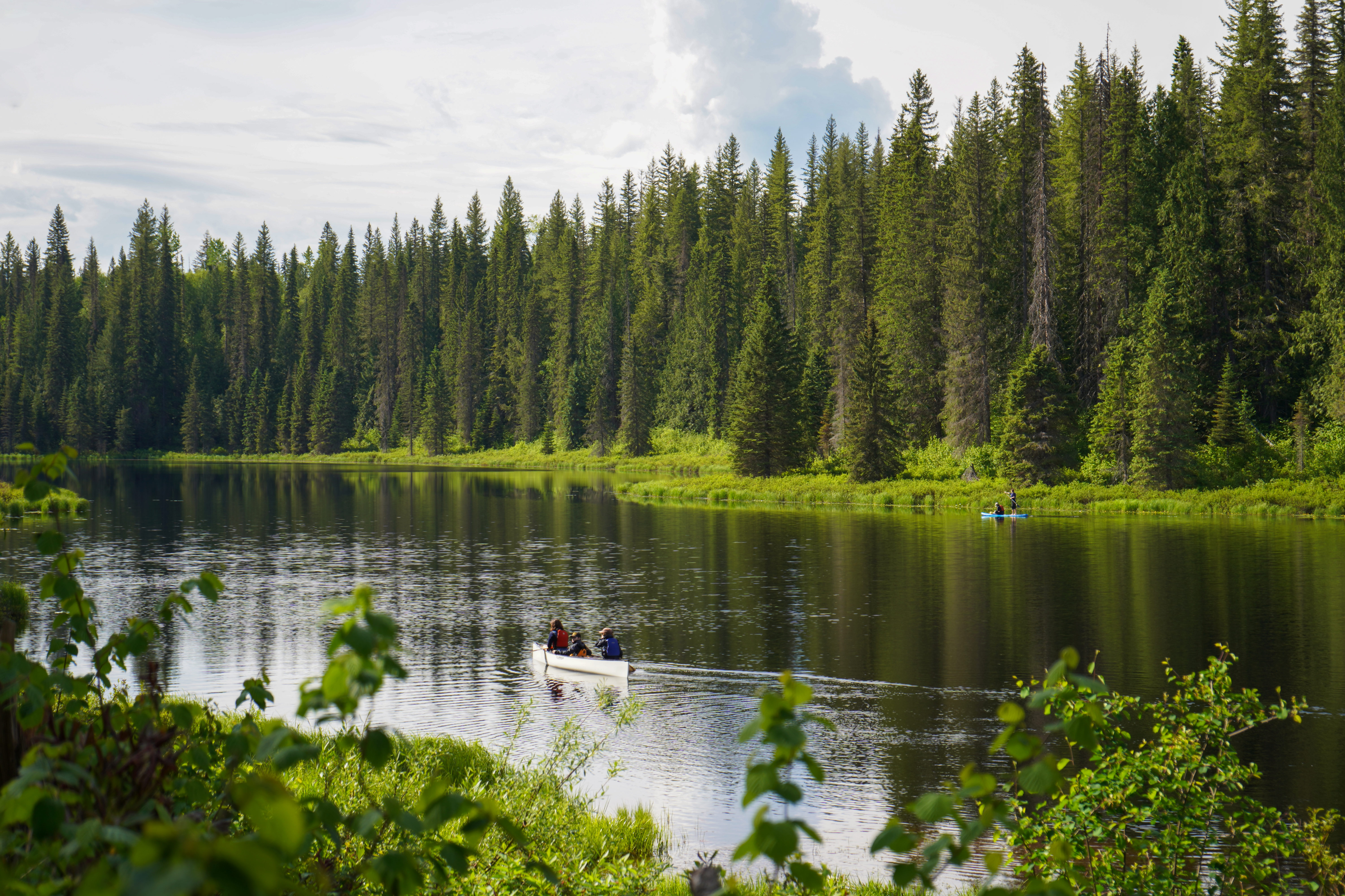 Kanutour auf dem Clearwater River