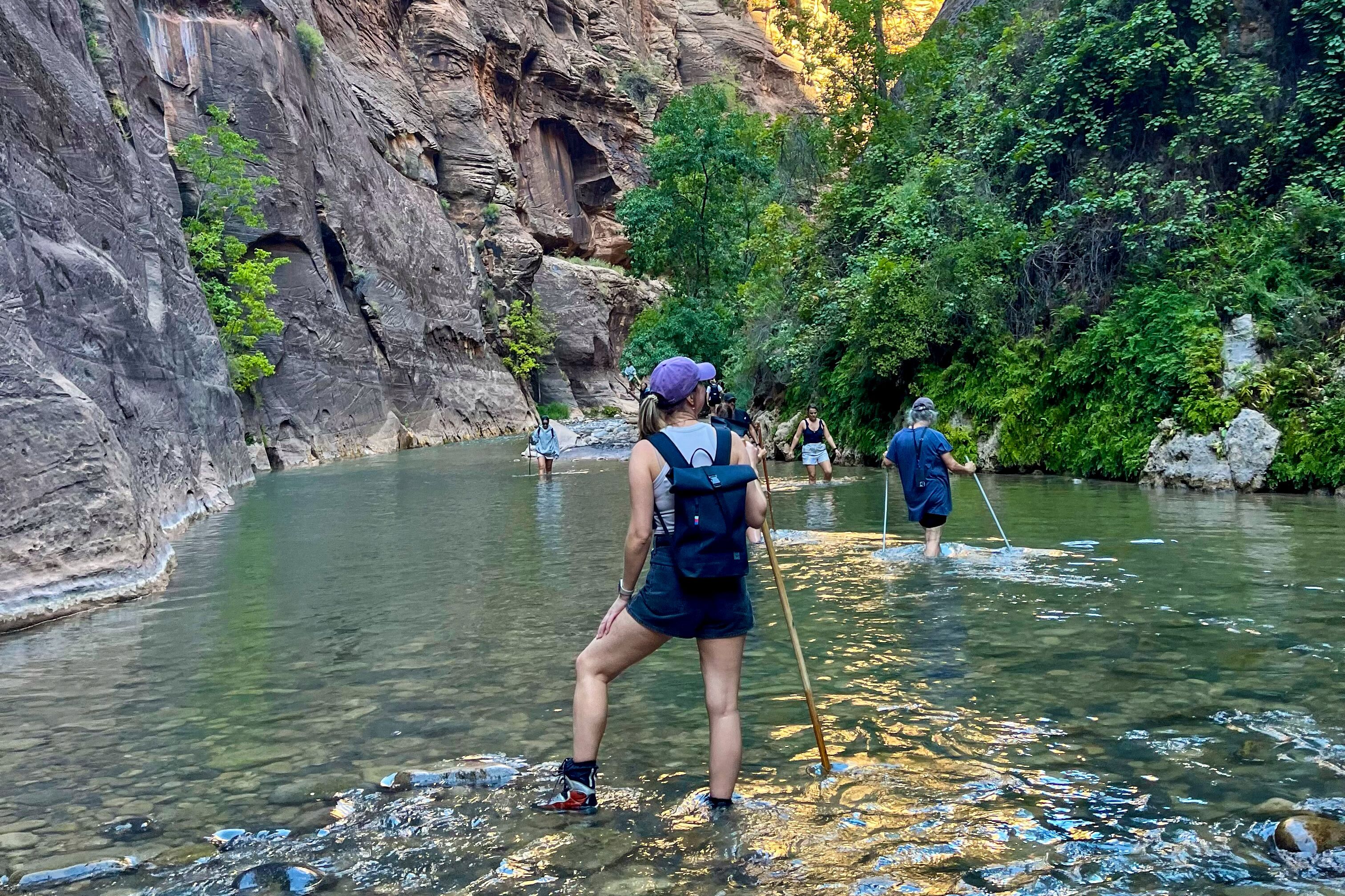 Erkundungstour druch die Zion Narrows