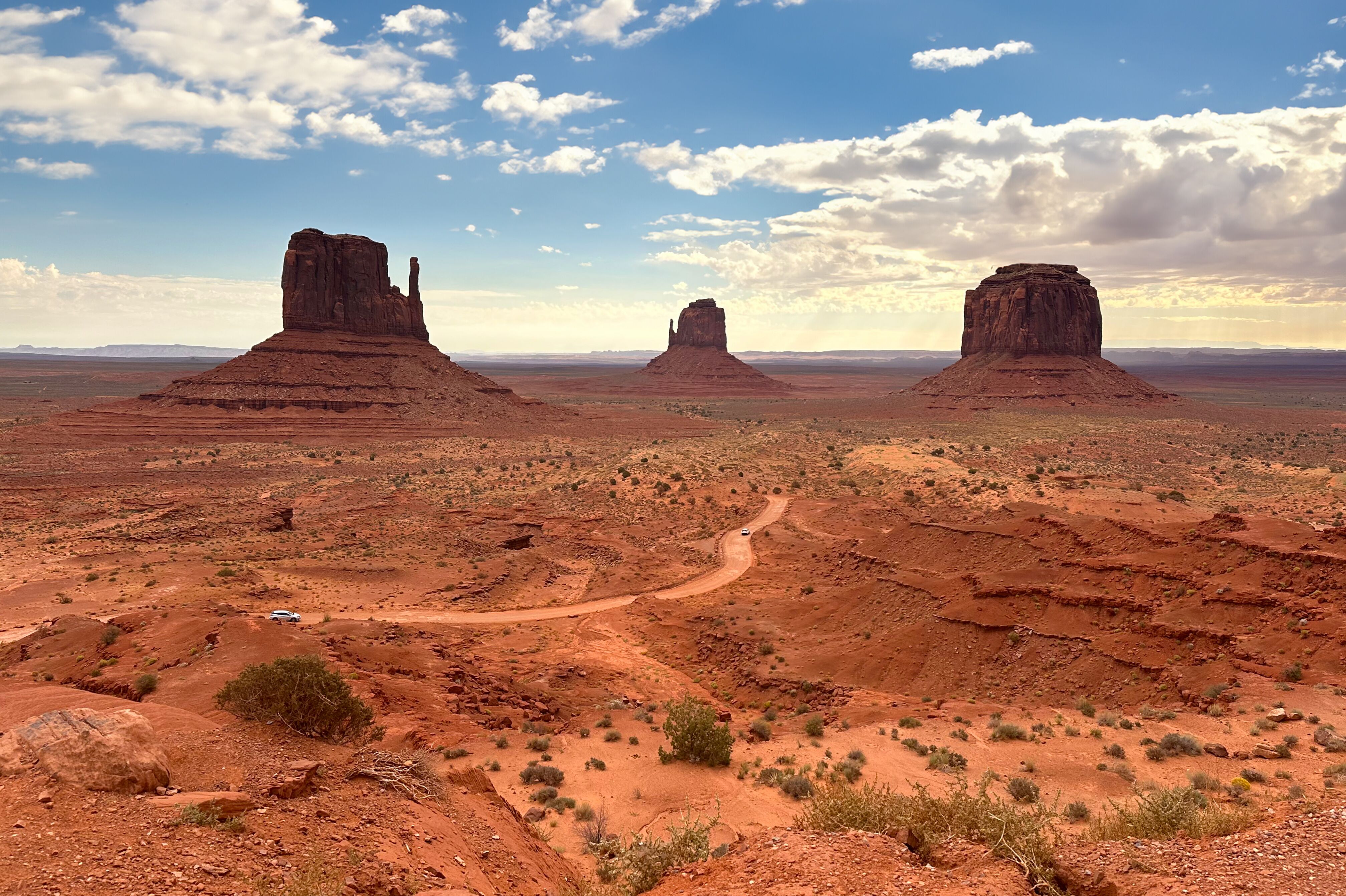 Blick aufs Monument Valley