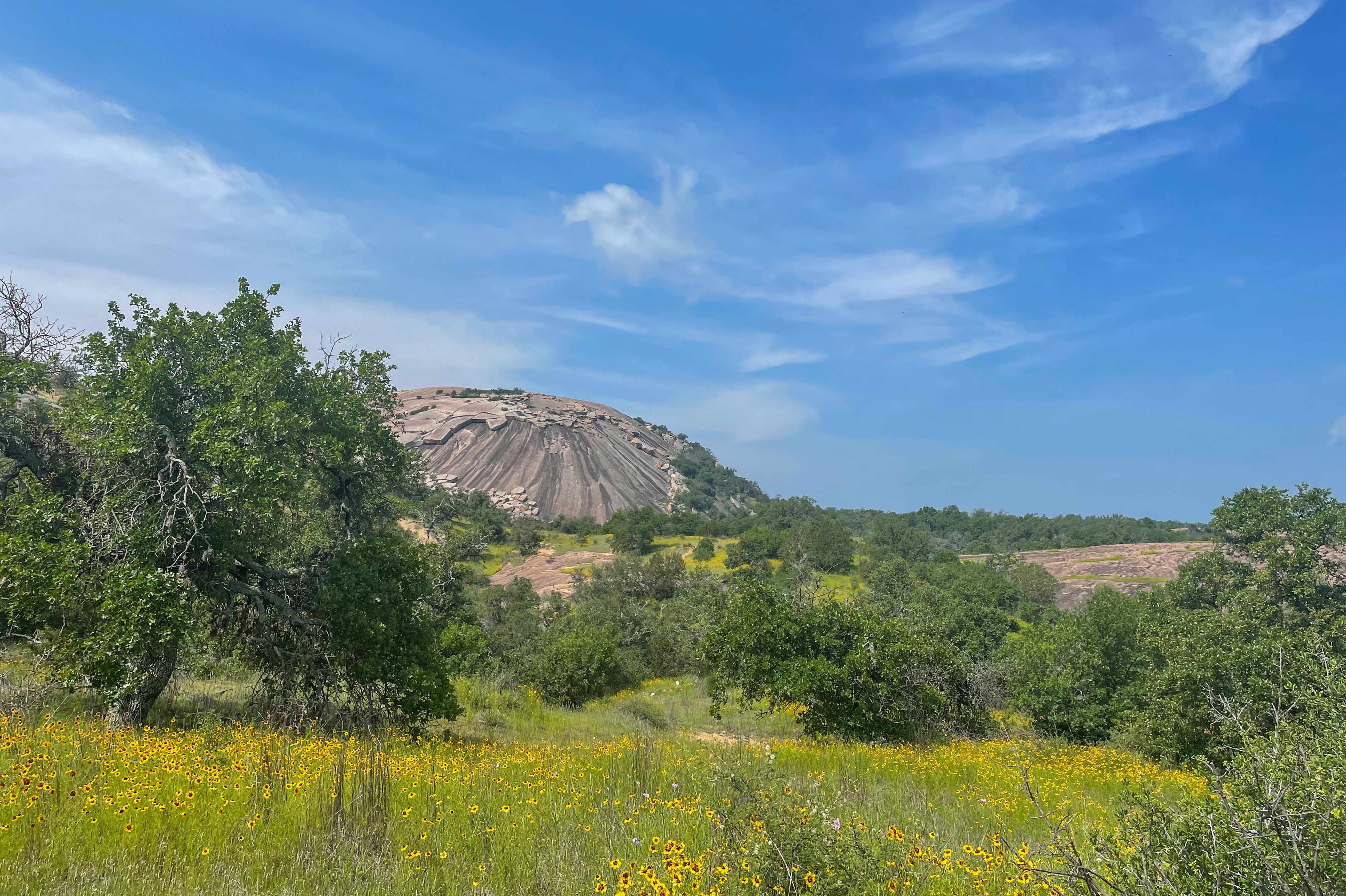 Blick auf den Enchanted Rock