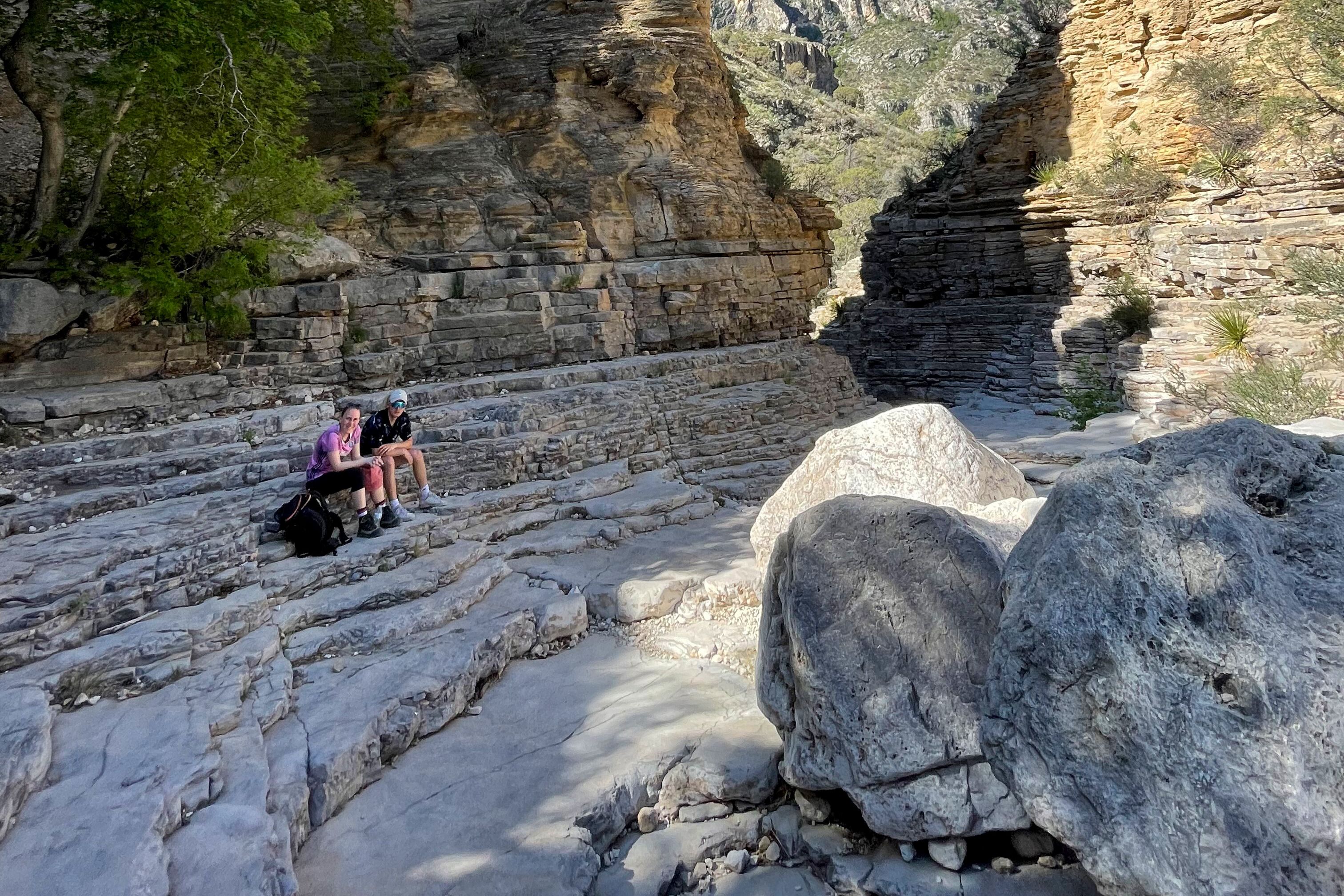 Beeindruckende Felsformationen im Guadalupe-Mountains-Nationalpark