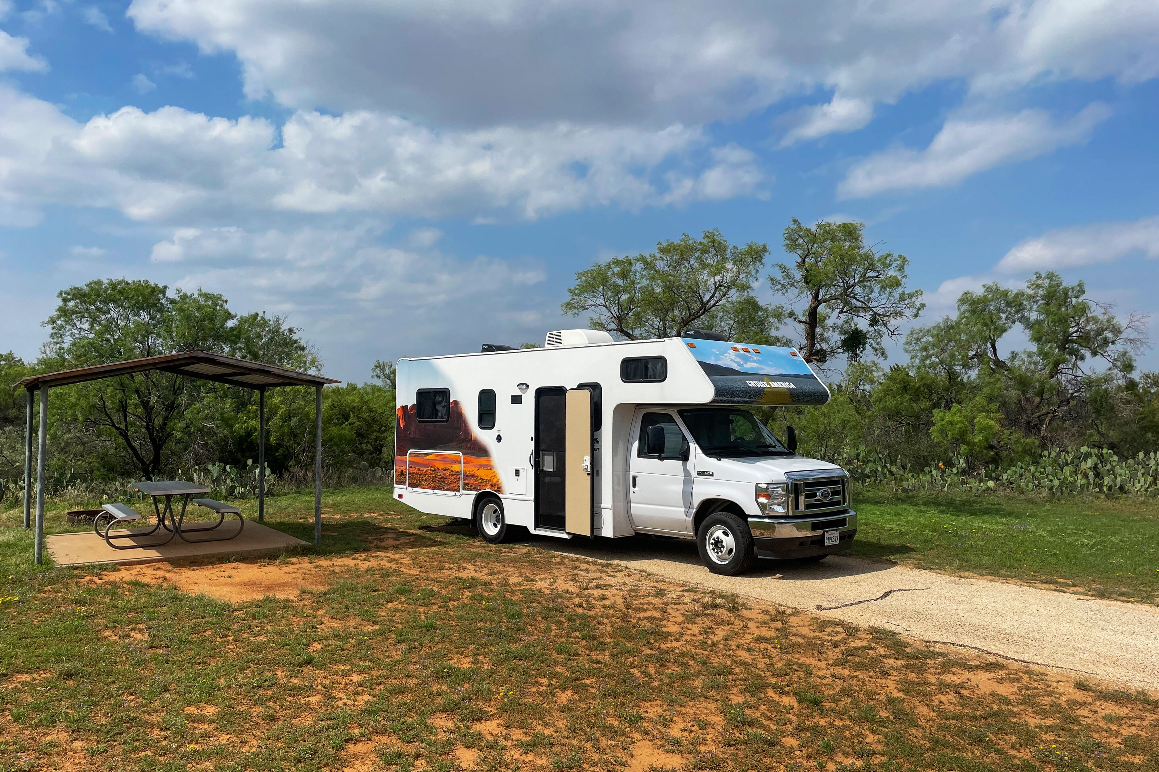 Camping im Lake Colorado City State Park