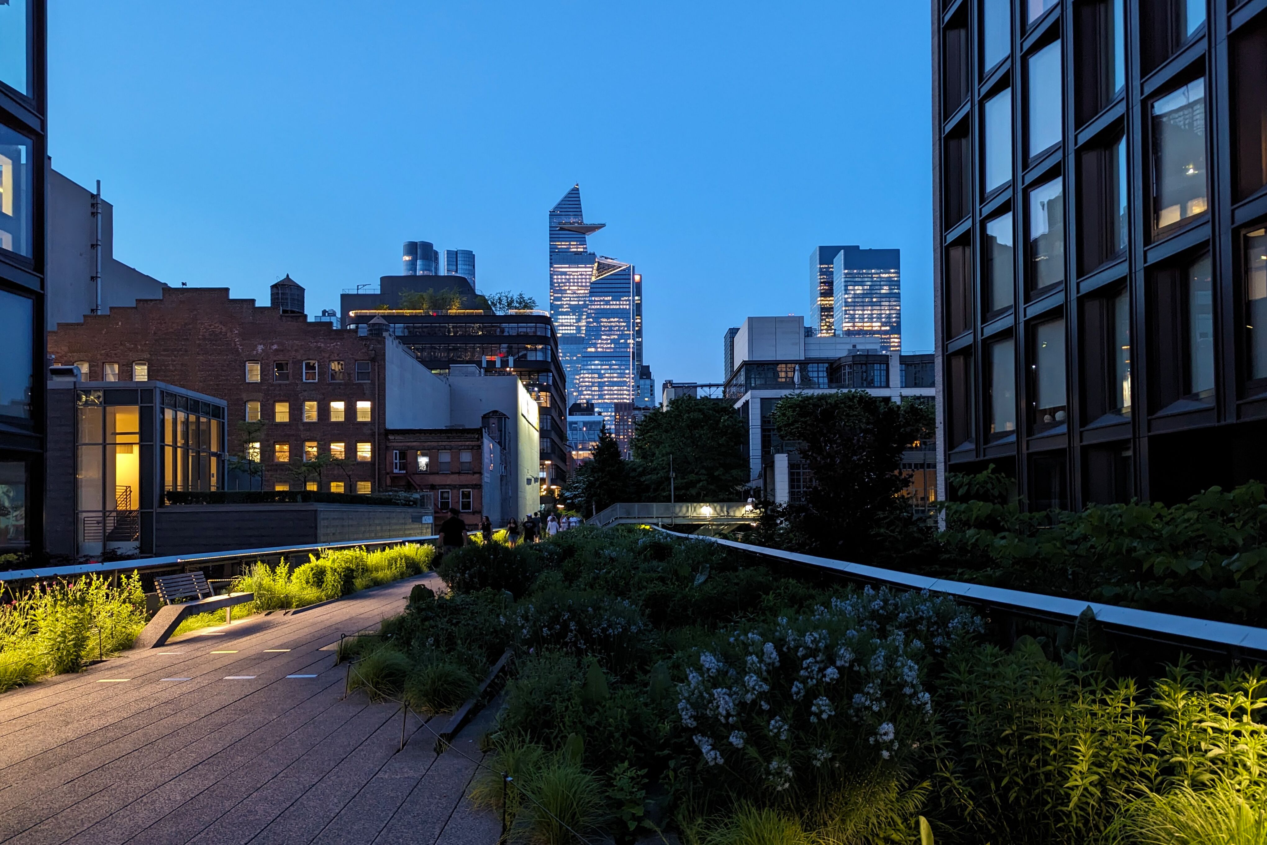 Auf der High Line New York von oben erleben