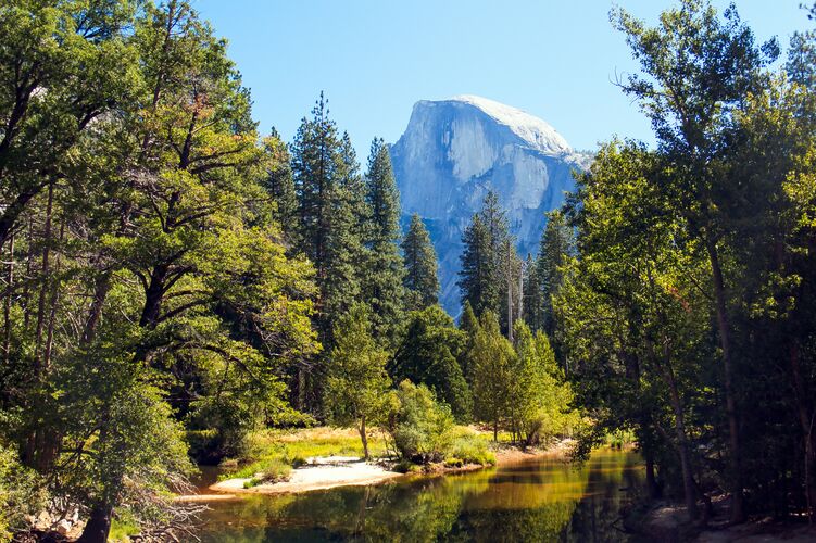 Der Half Dome im Yosemite National Park