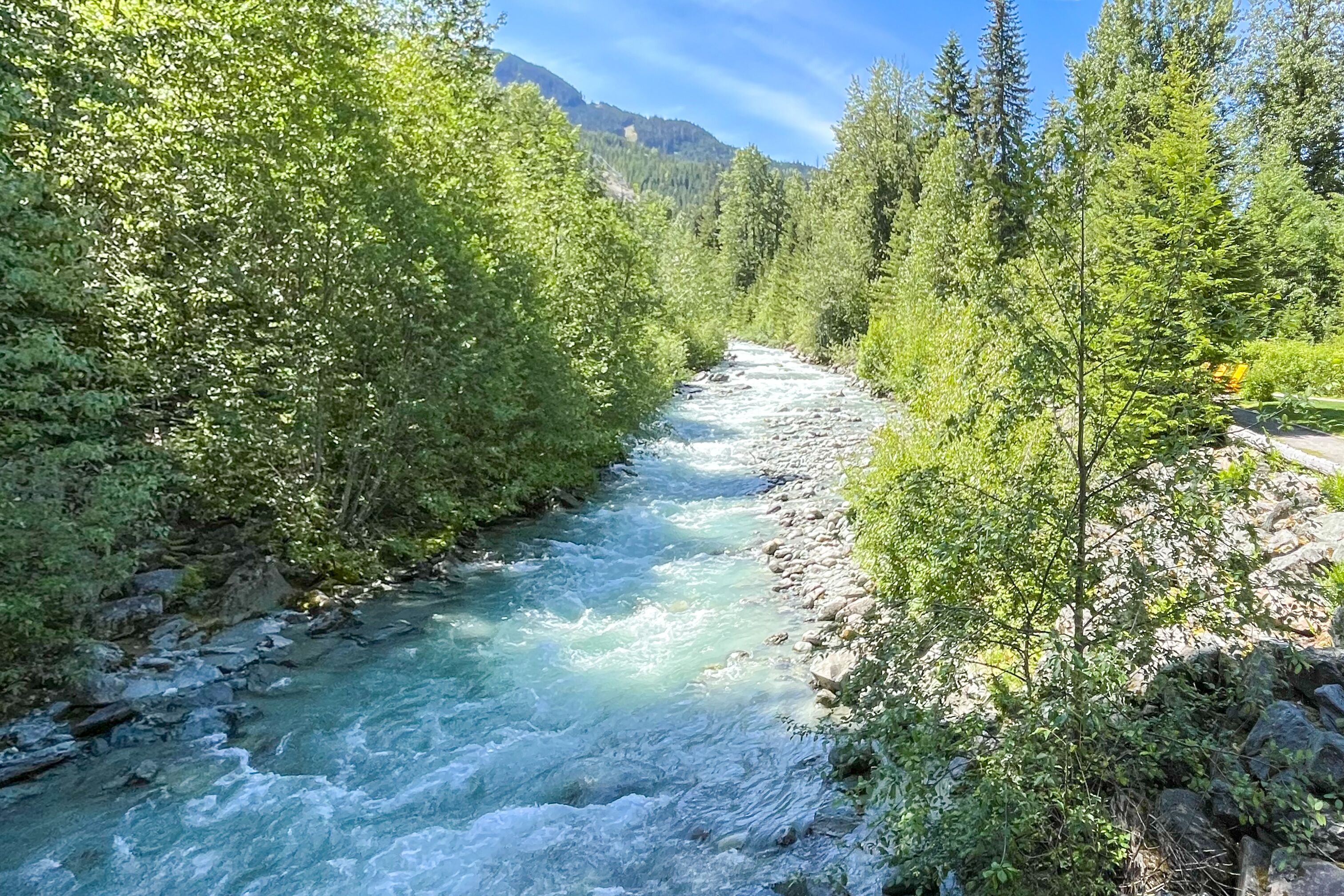 Wanderung zu den Brandywine Falls