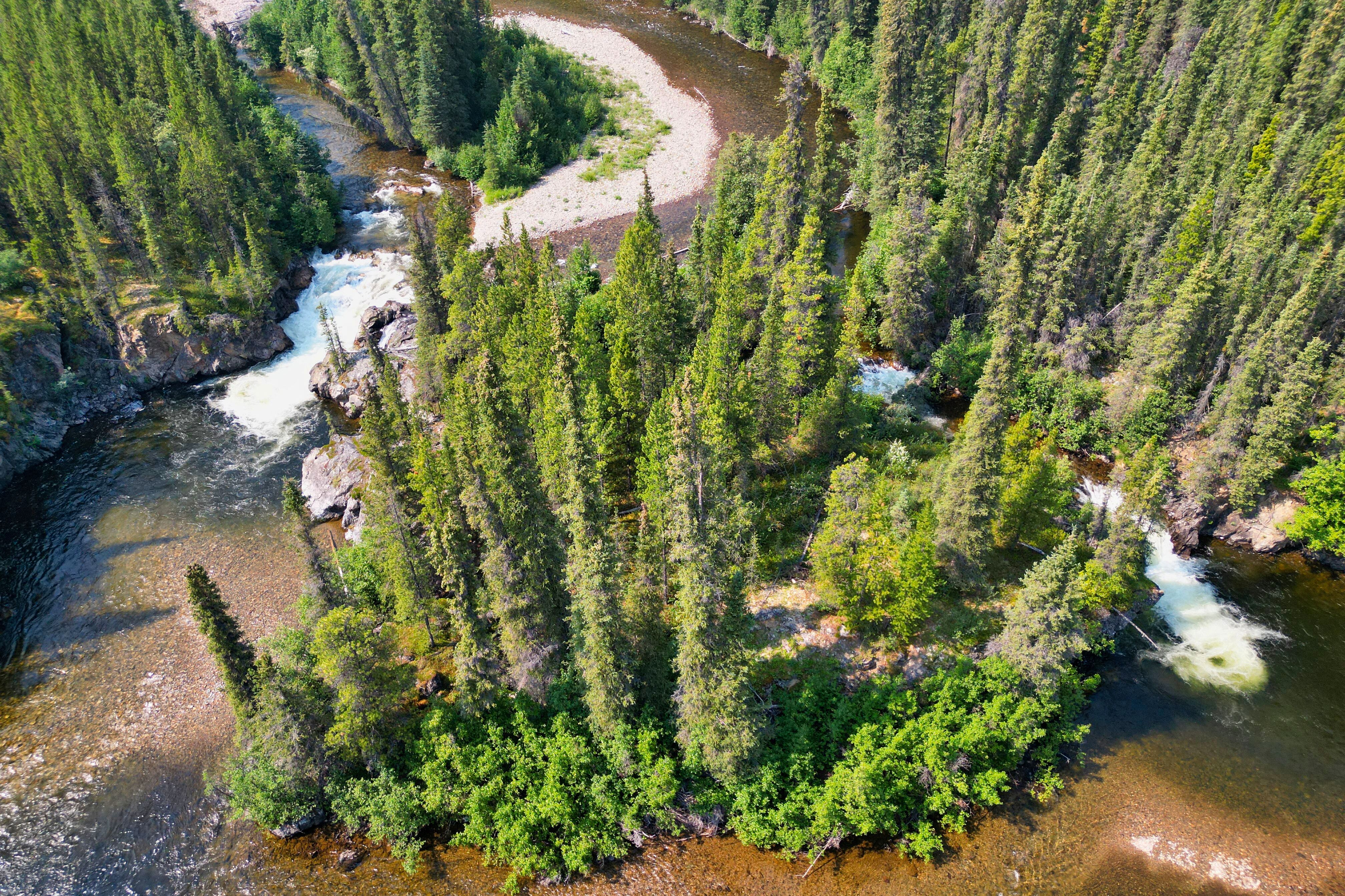 Blick auf die Rancheria Falls