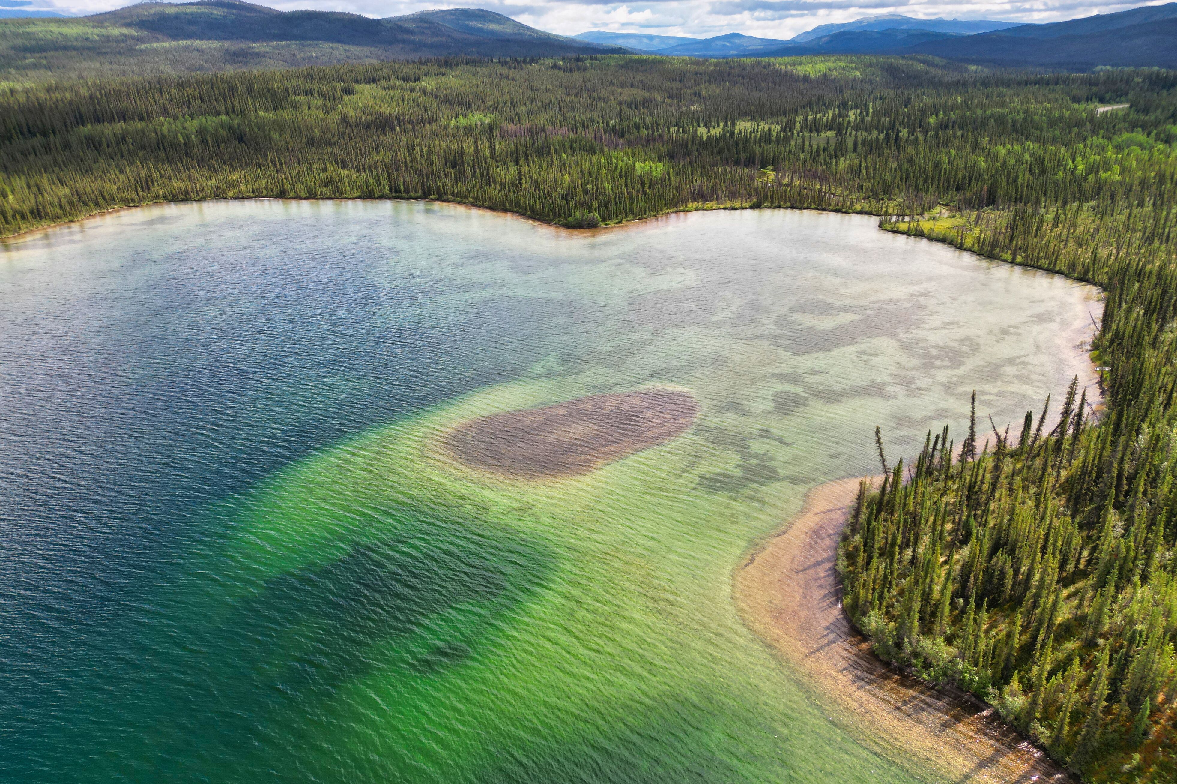 Blick auf den Finlayson Lake