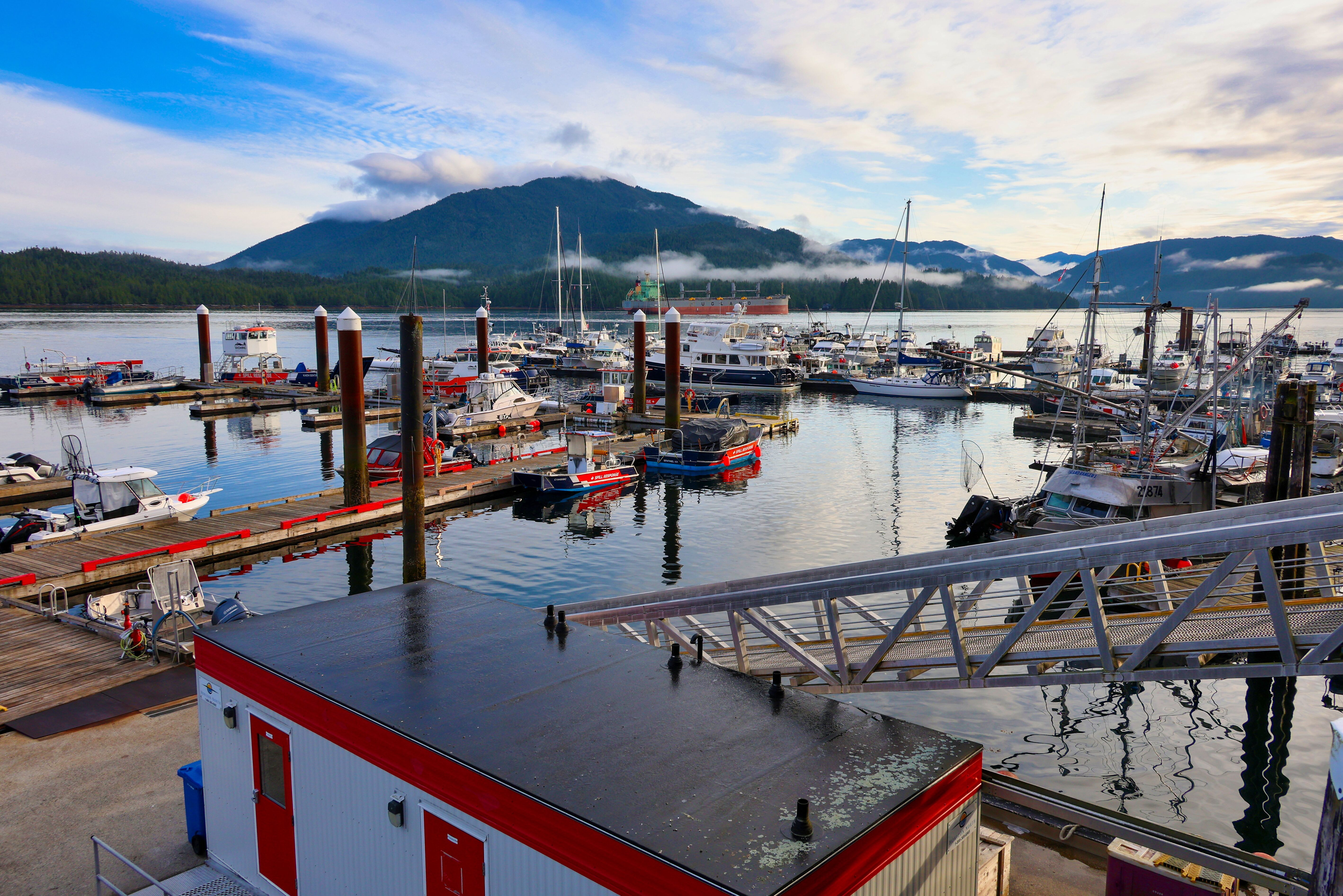 Der Hafen von Prince Rupert