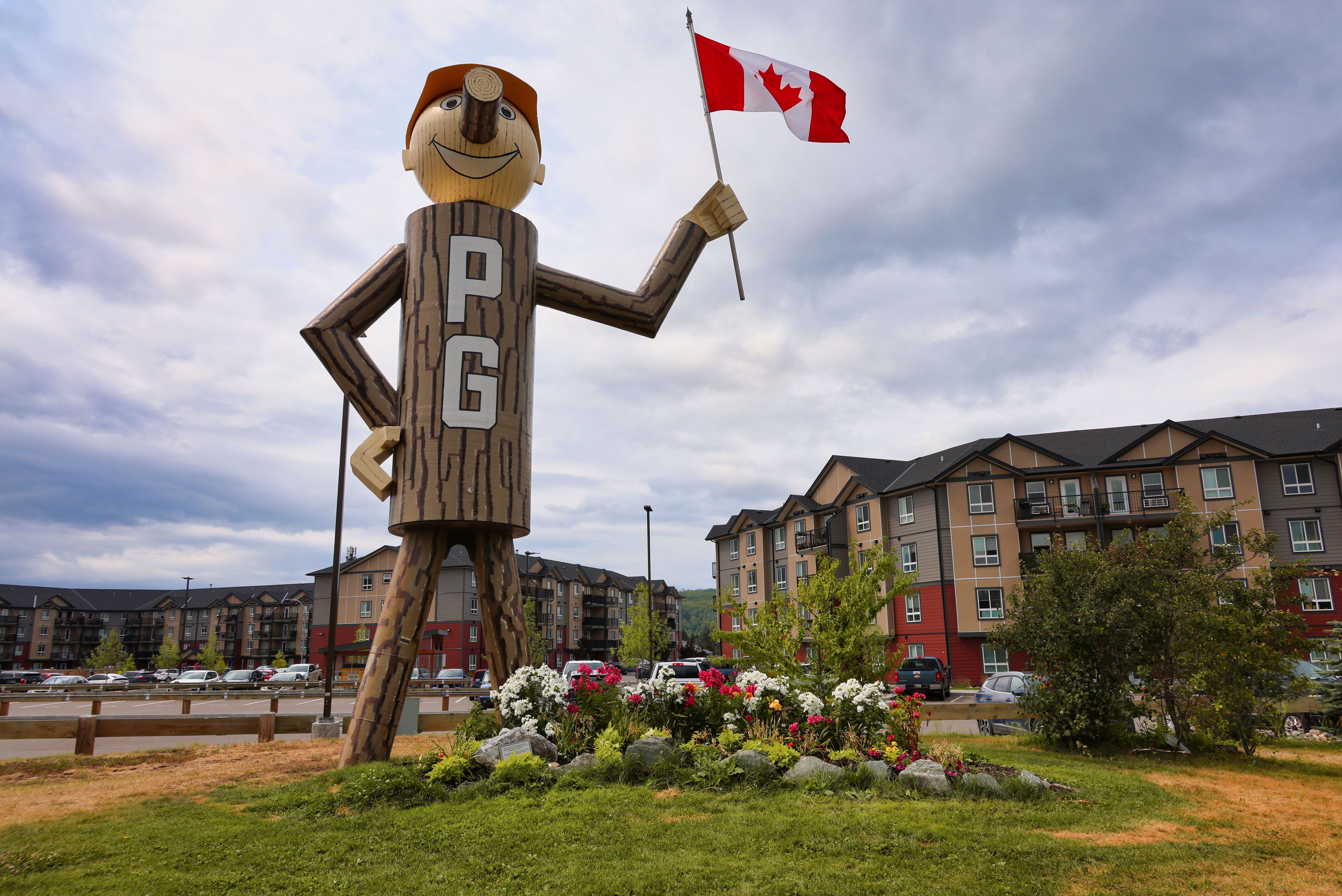 Statue Mr. PG in Prince George