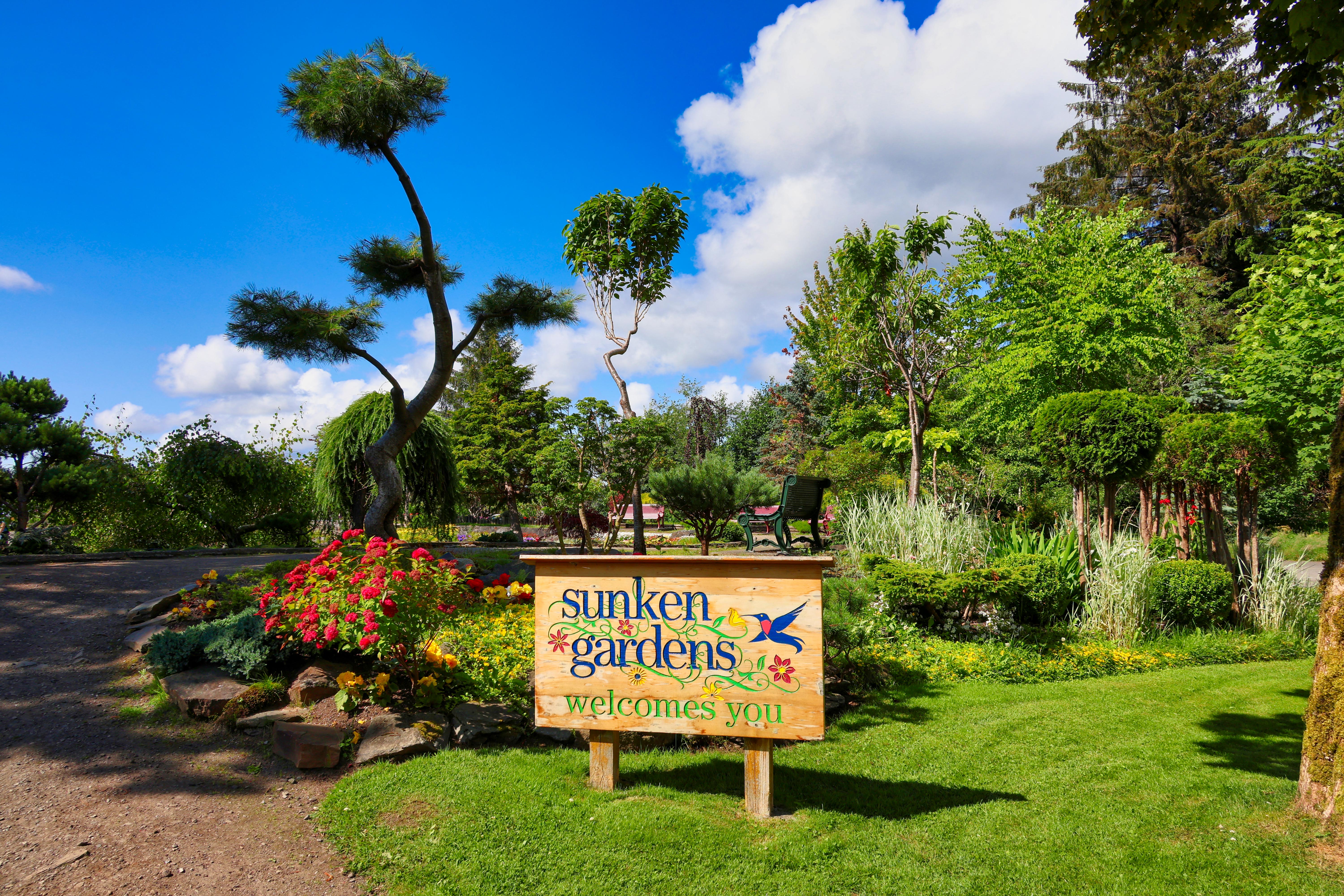Ein Besuch in den Sunken Gardens