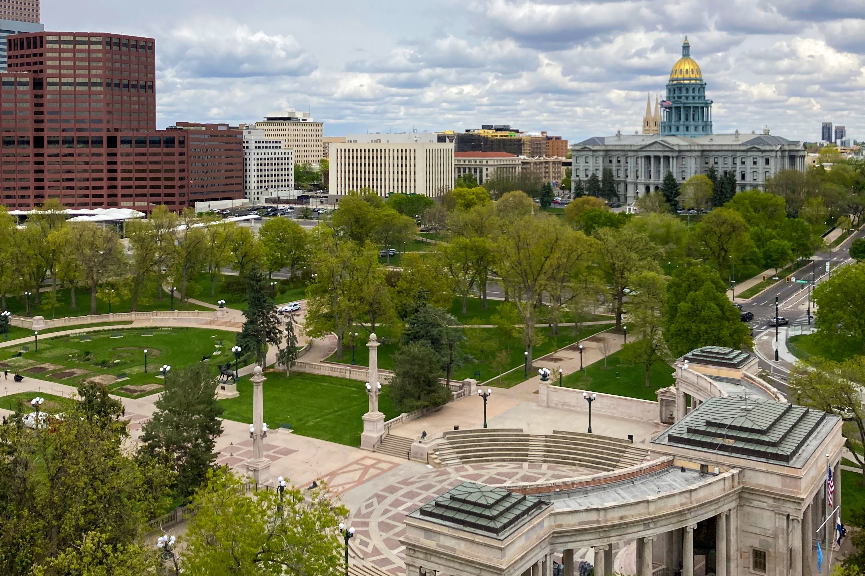 Ausblick vom Denver Art Museum