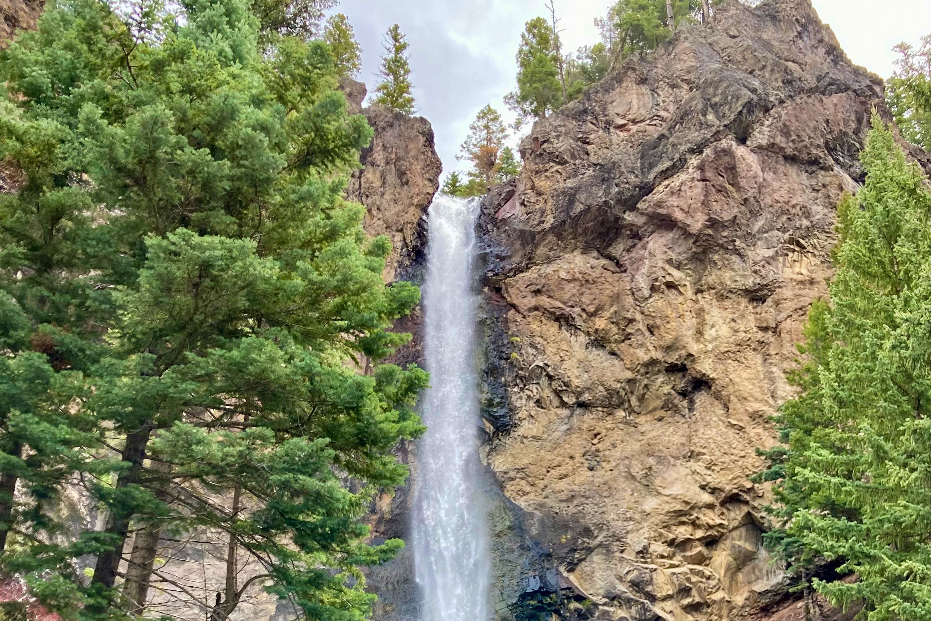 Blick auf die Treasure Falls