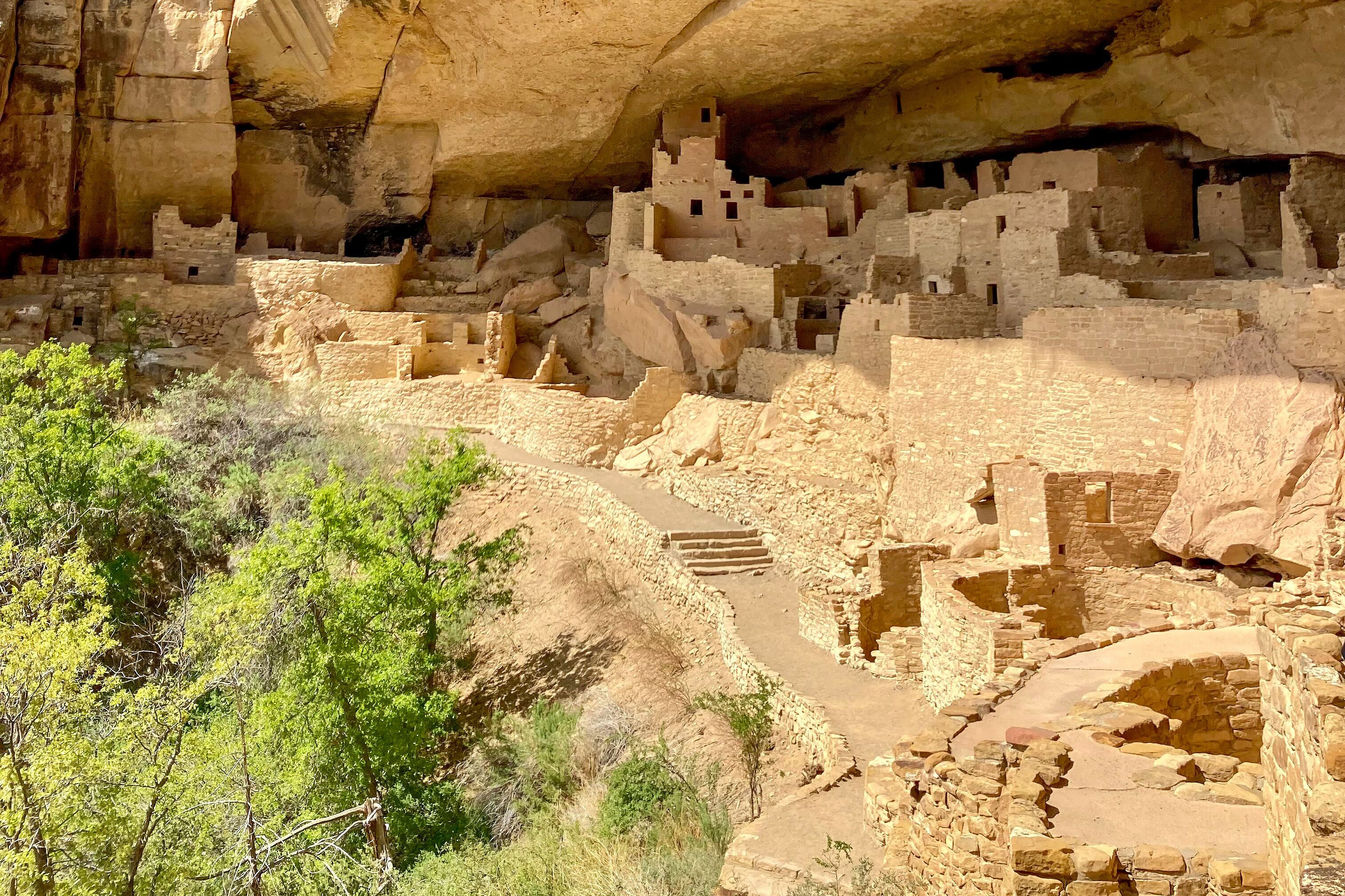 Das Cliff Palace im Mesa Verde National Park