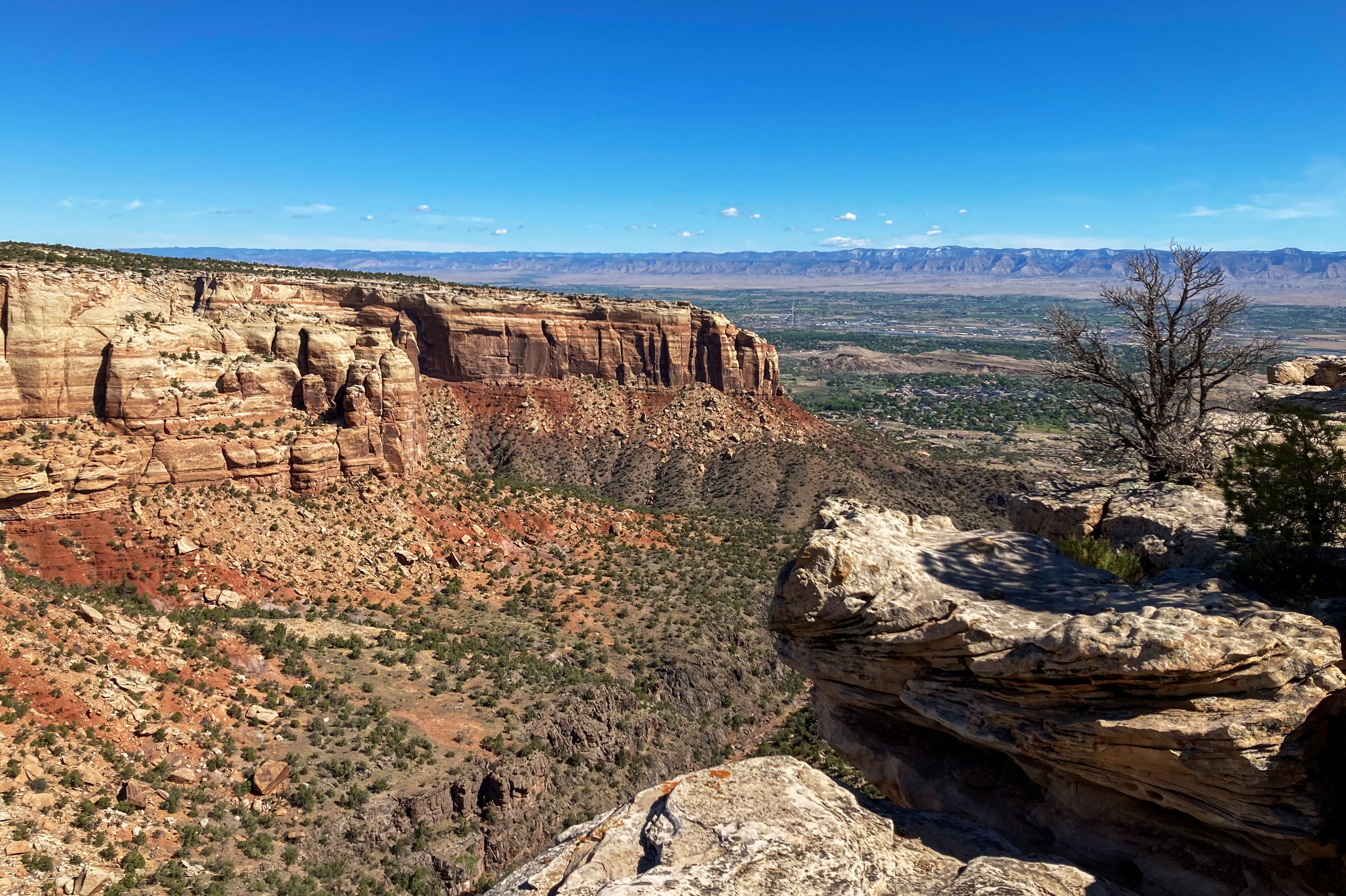 Atemberaubende Aussicht im Colorado National Monument
