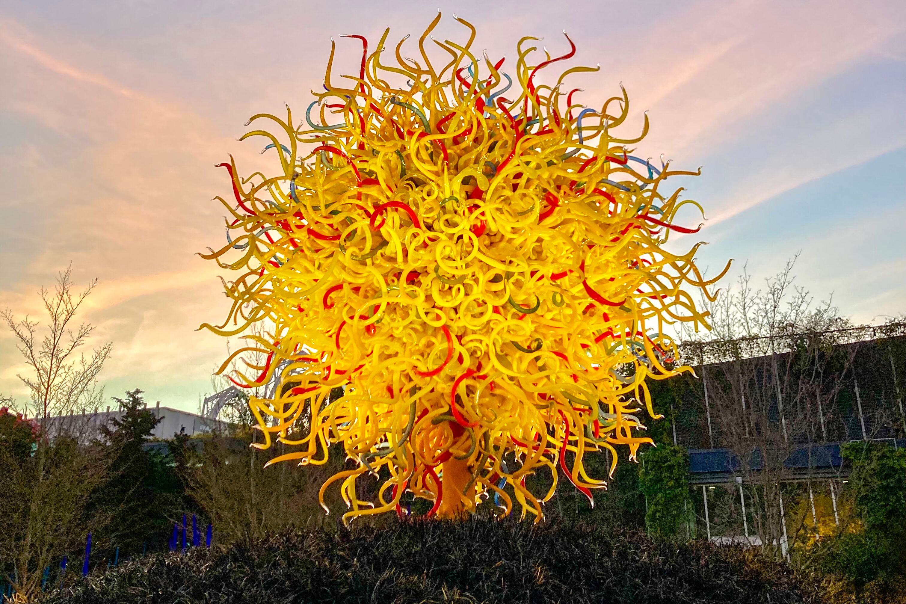 Beeindruckende Kunst im Chihuly Garden and Glass