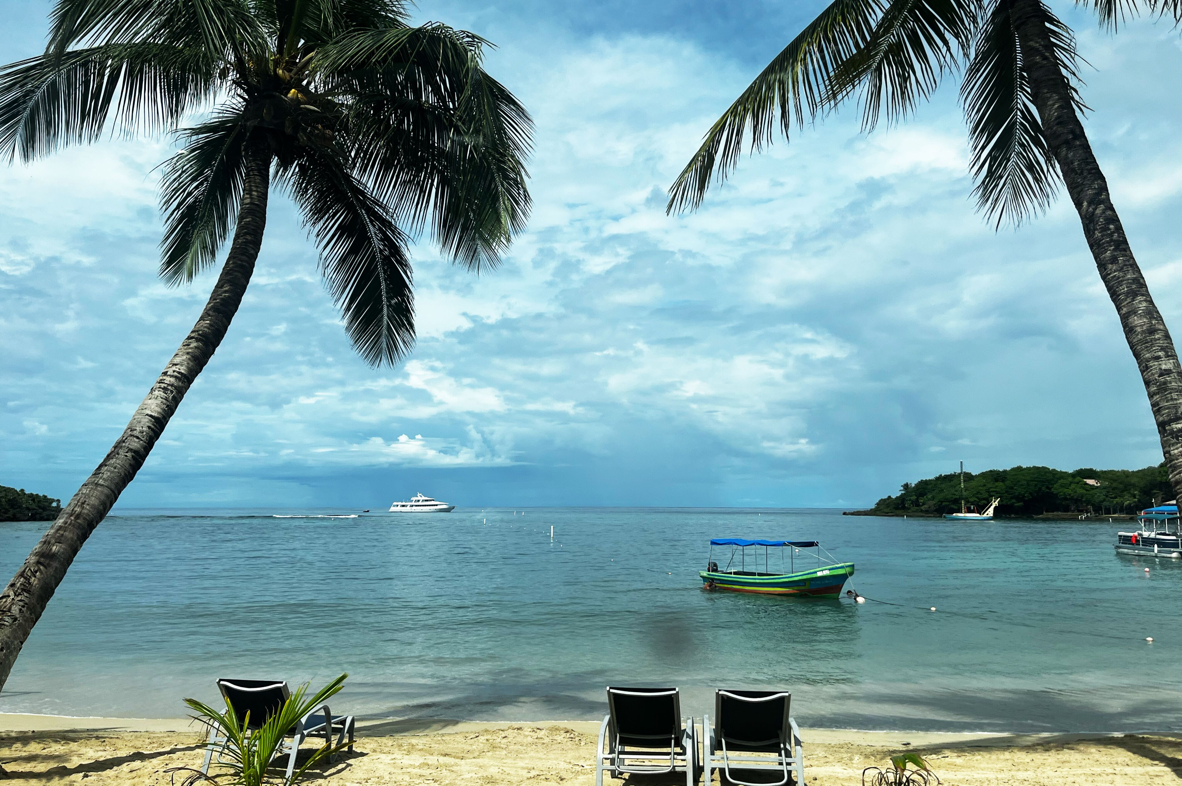 Strand in Honduras