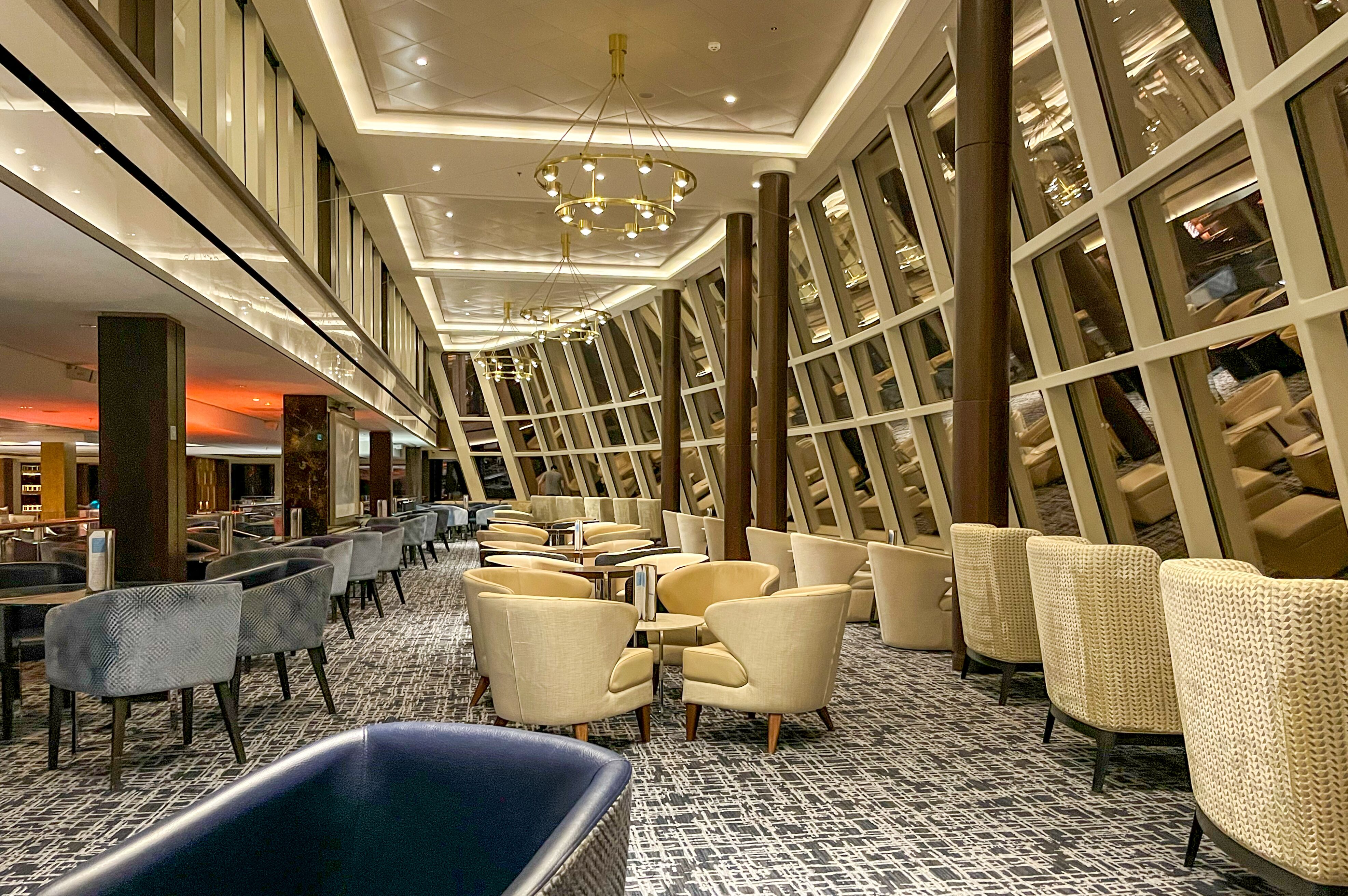 Interior der Observation Lounge