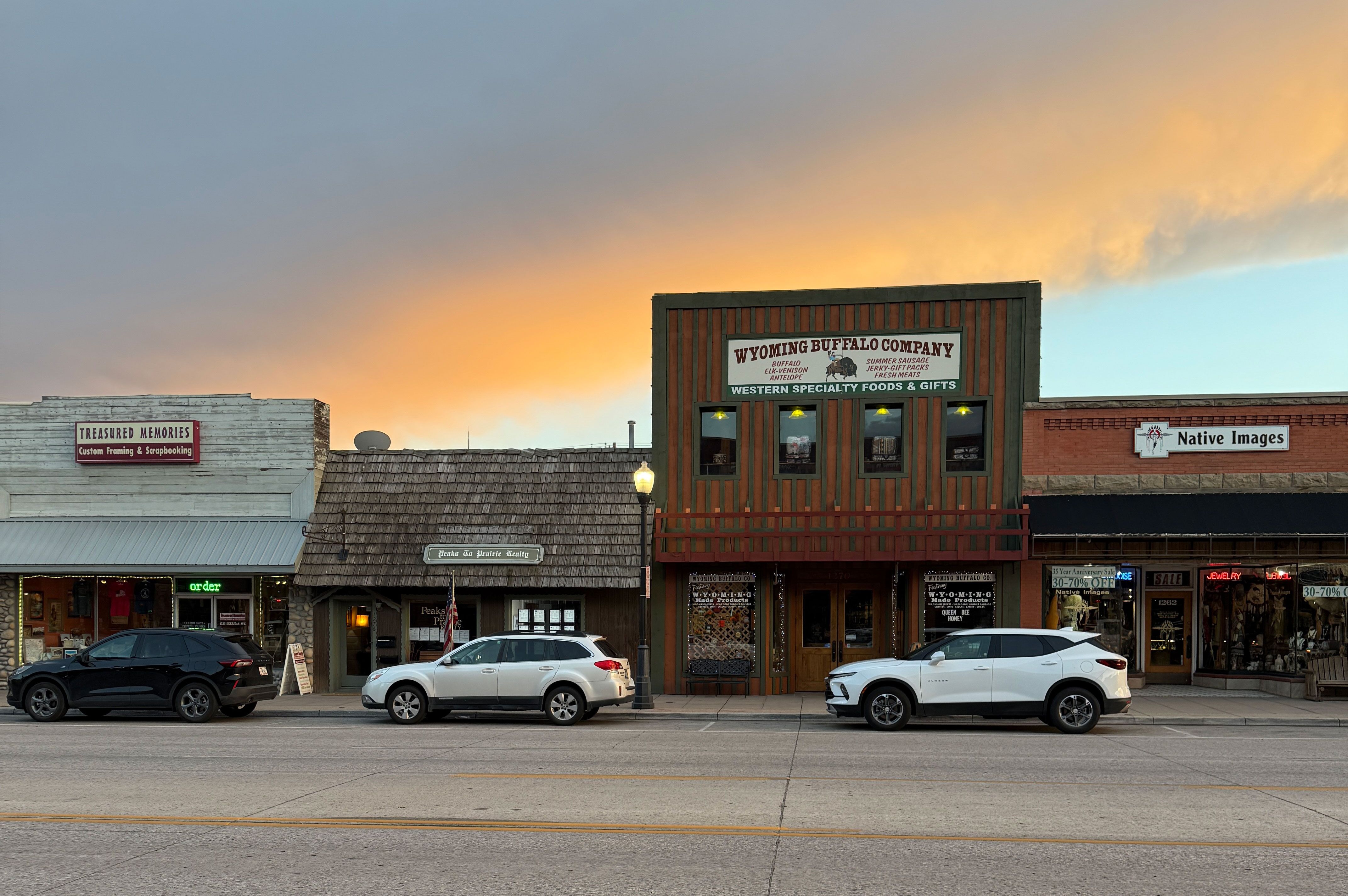 Idyllisches Städtchen Cody