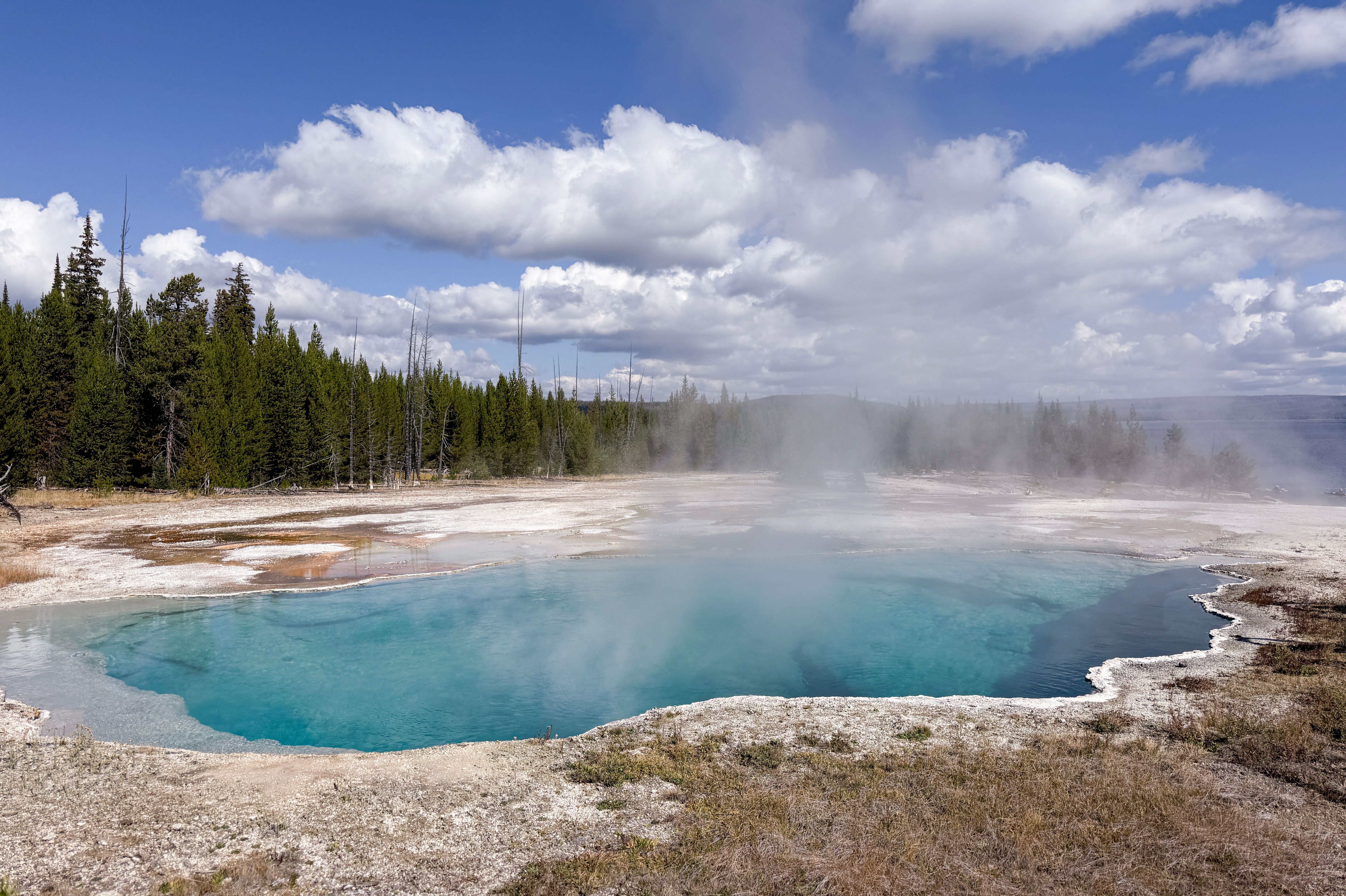 West Thumb Geyser Basin im Yellowstone National Park