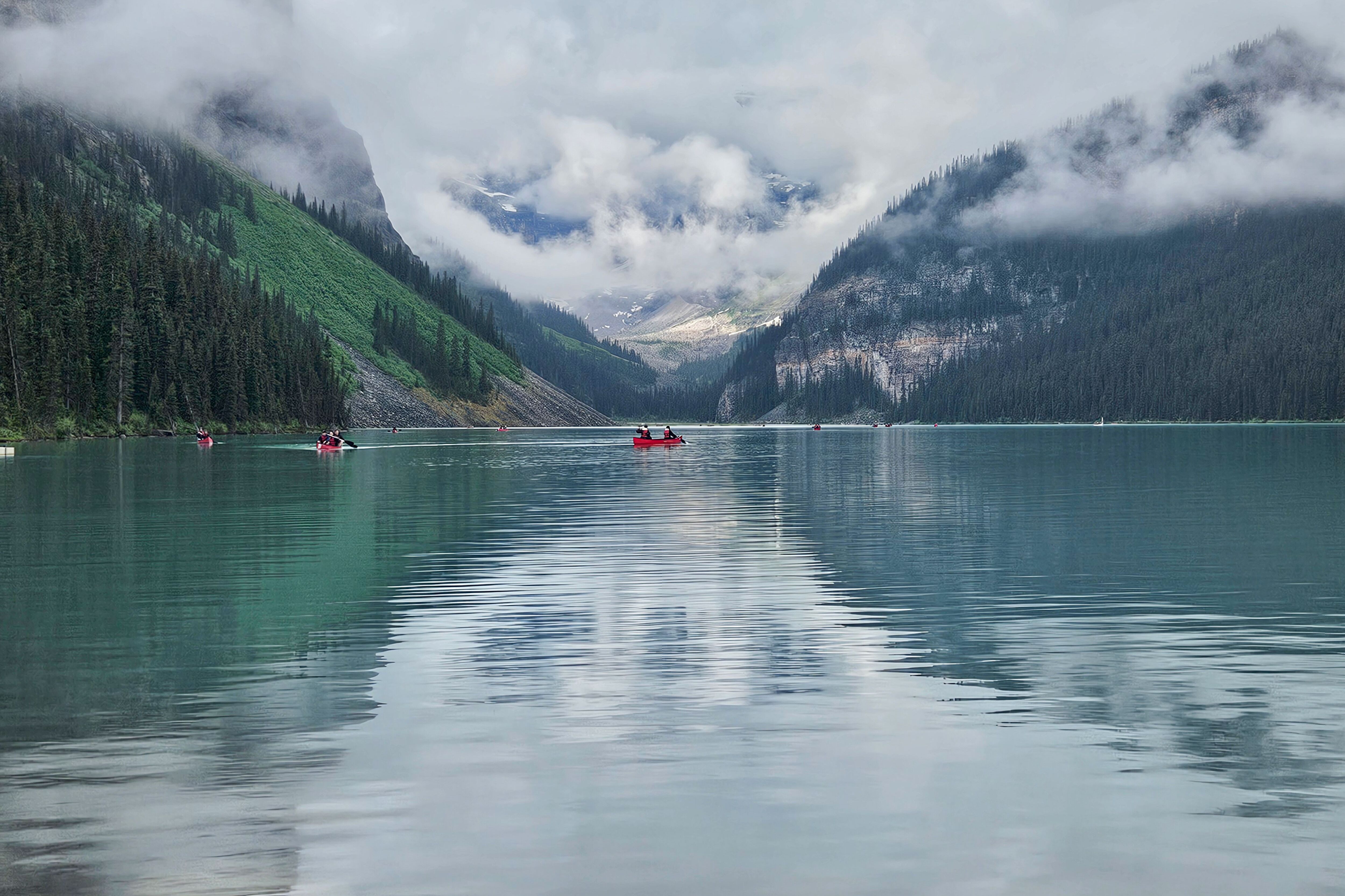Idylle am Lake Louise in Alberta