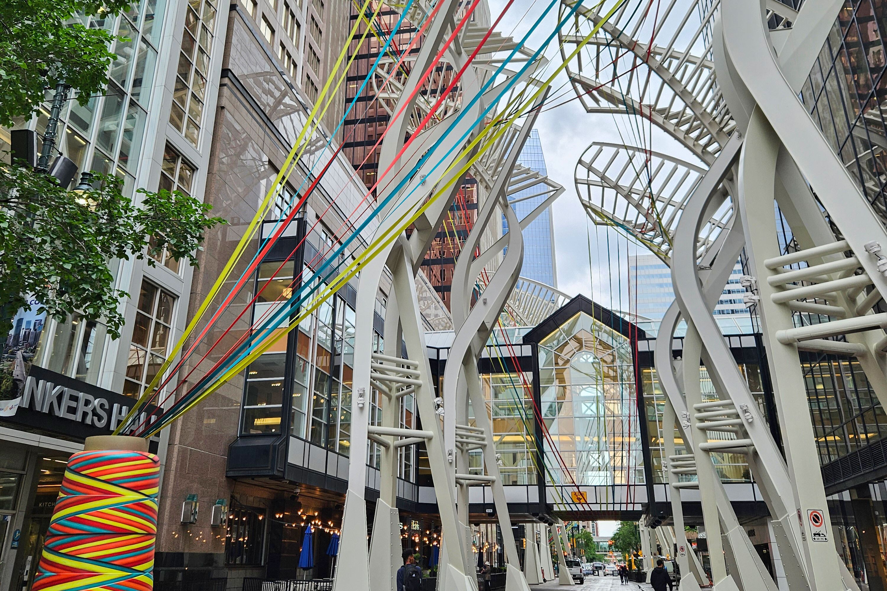 Einkausstraße Stephen Avenue in Calgary