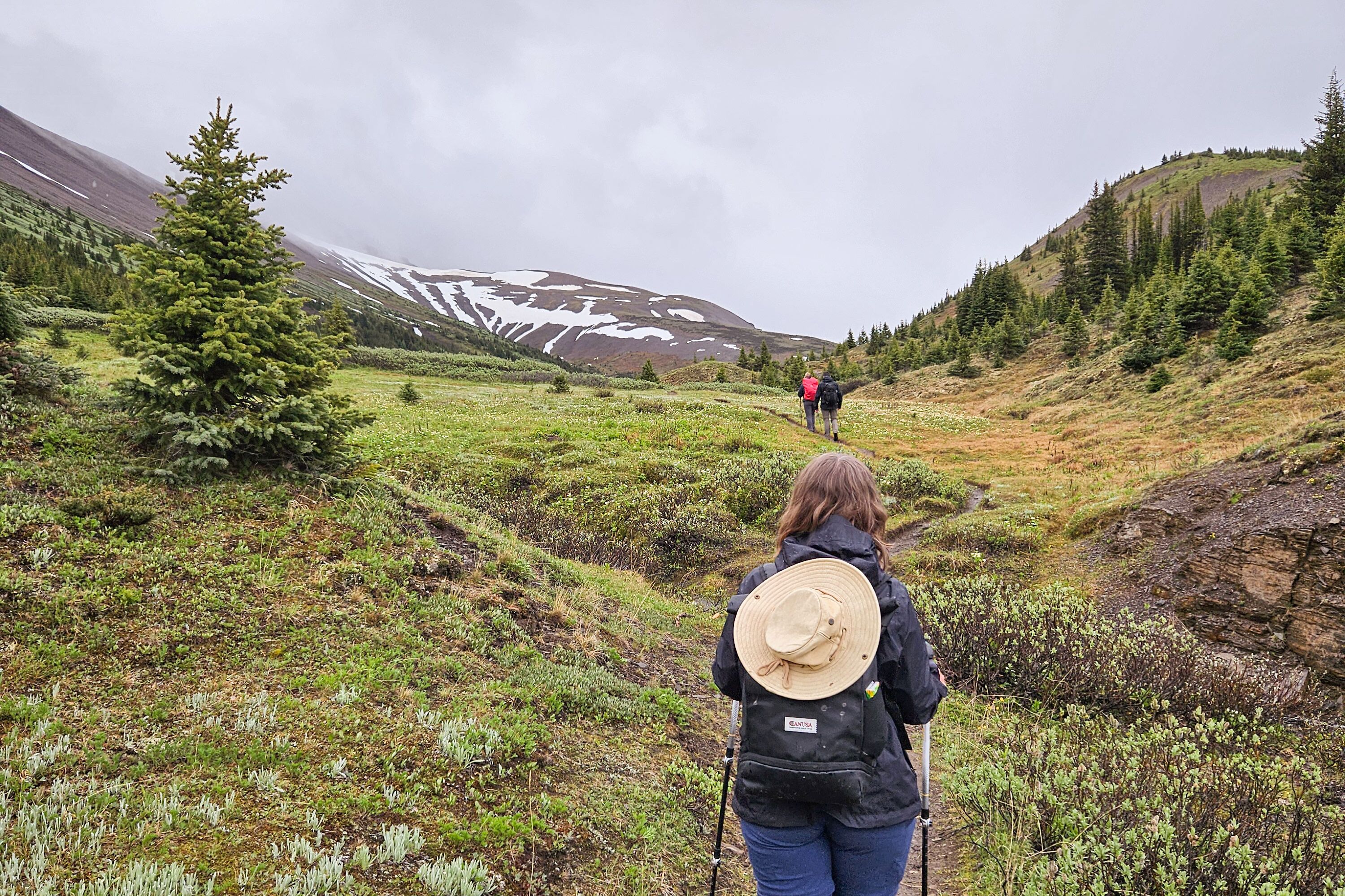 Wanderung am Maligne Lake